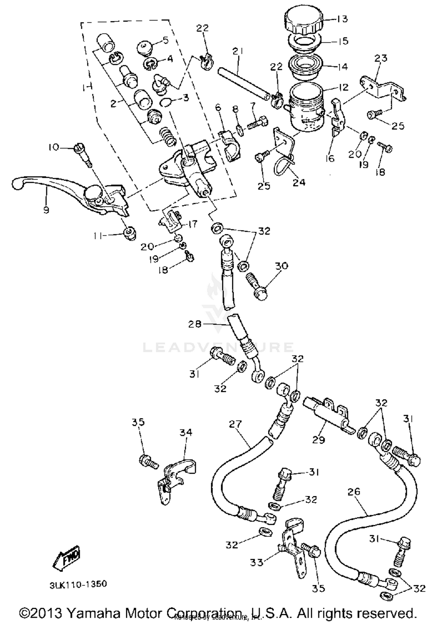 FRONT MASTER CYLINDER