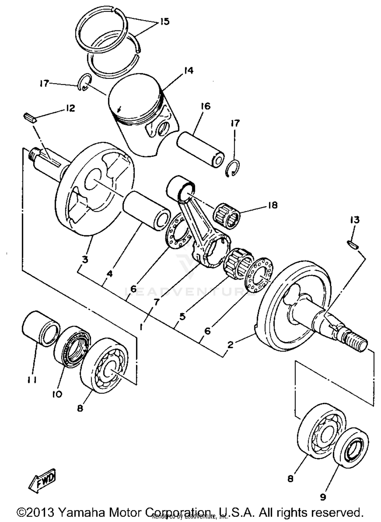 CRANKSHAFT - PISTON