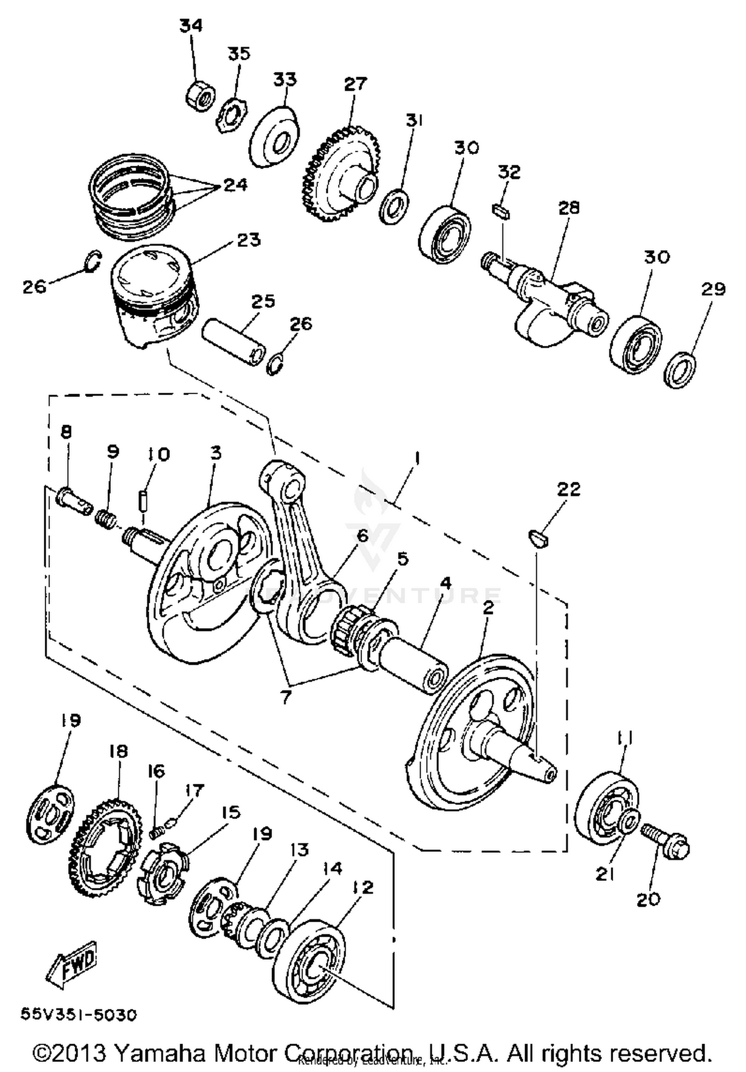CRANKSHAFT - PISTON