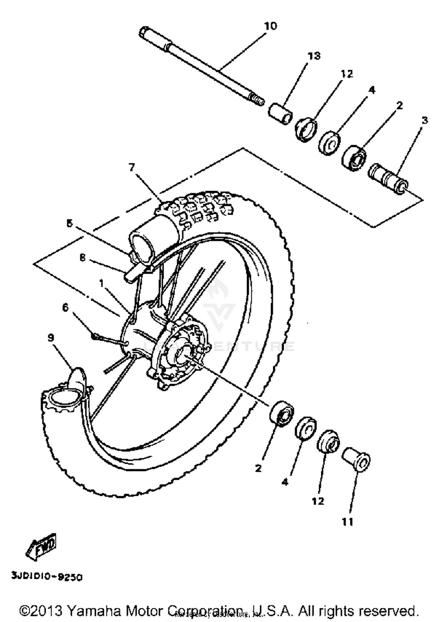 FRONT WHEEL