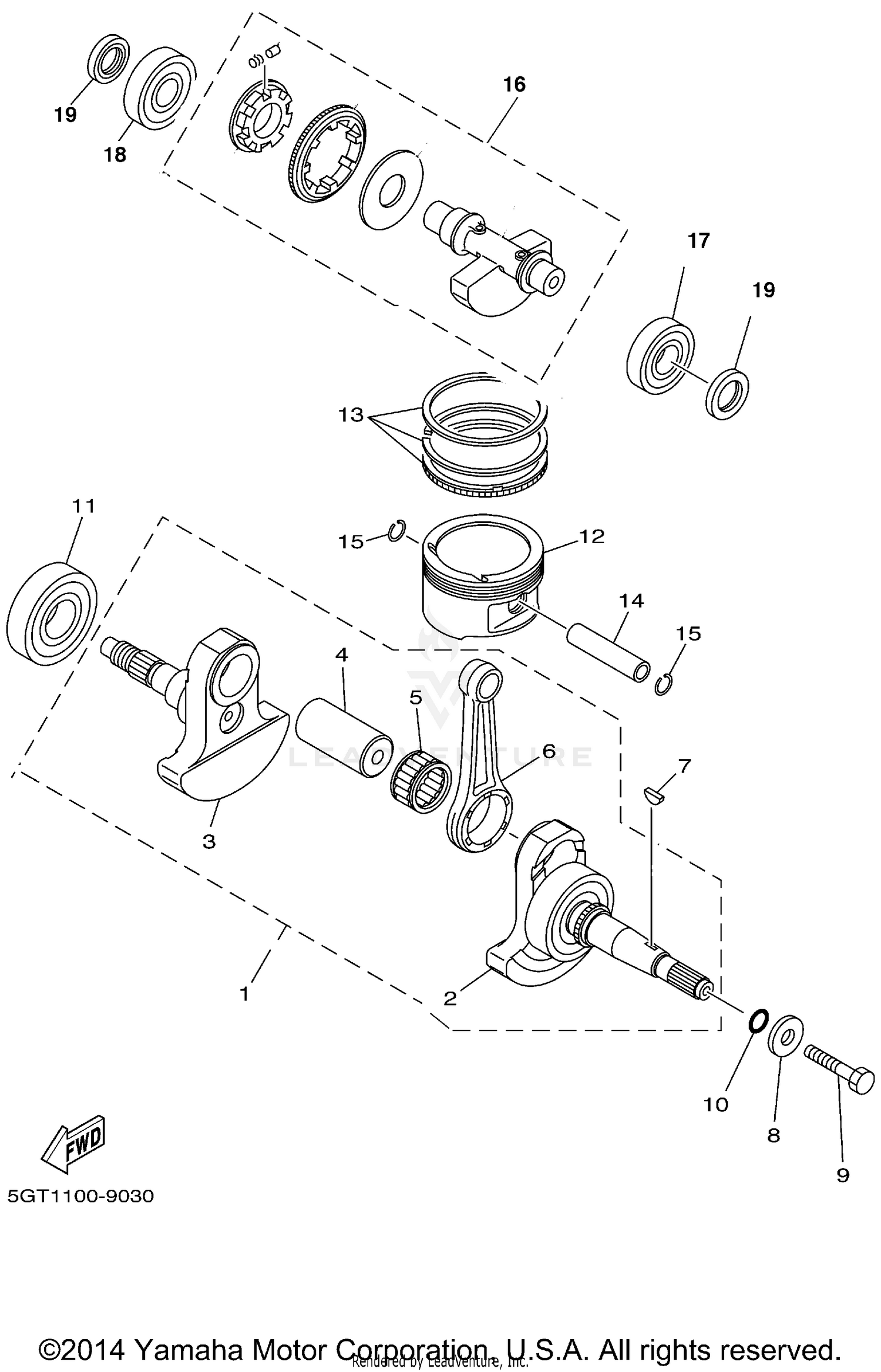 CRANKSHAFT PISTON