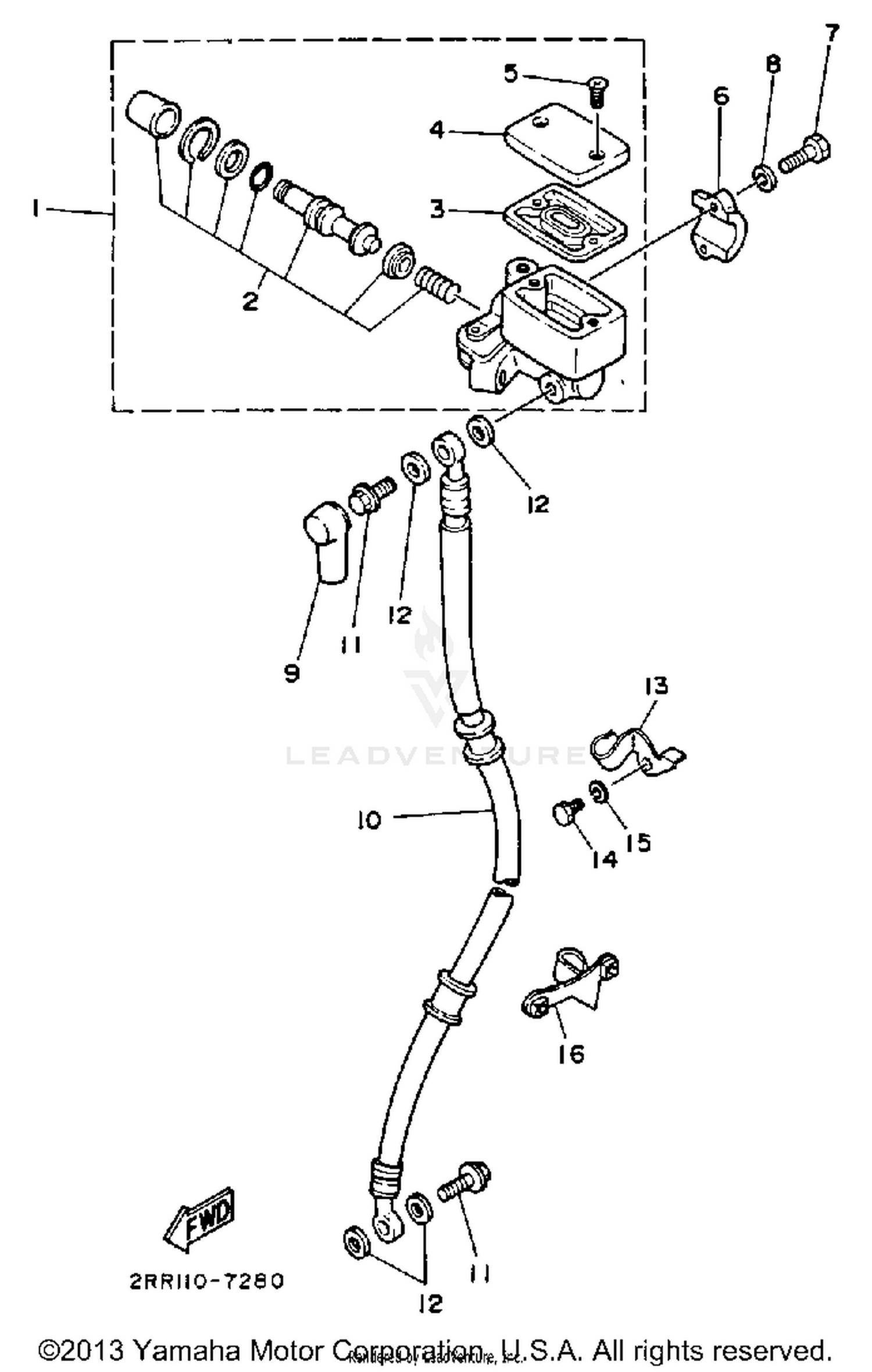 FRONT MASTER CYLINDER