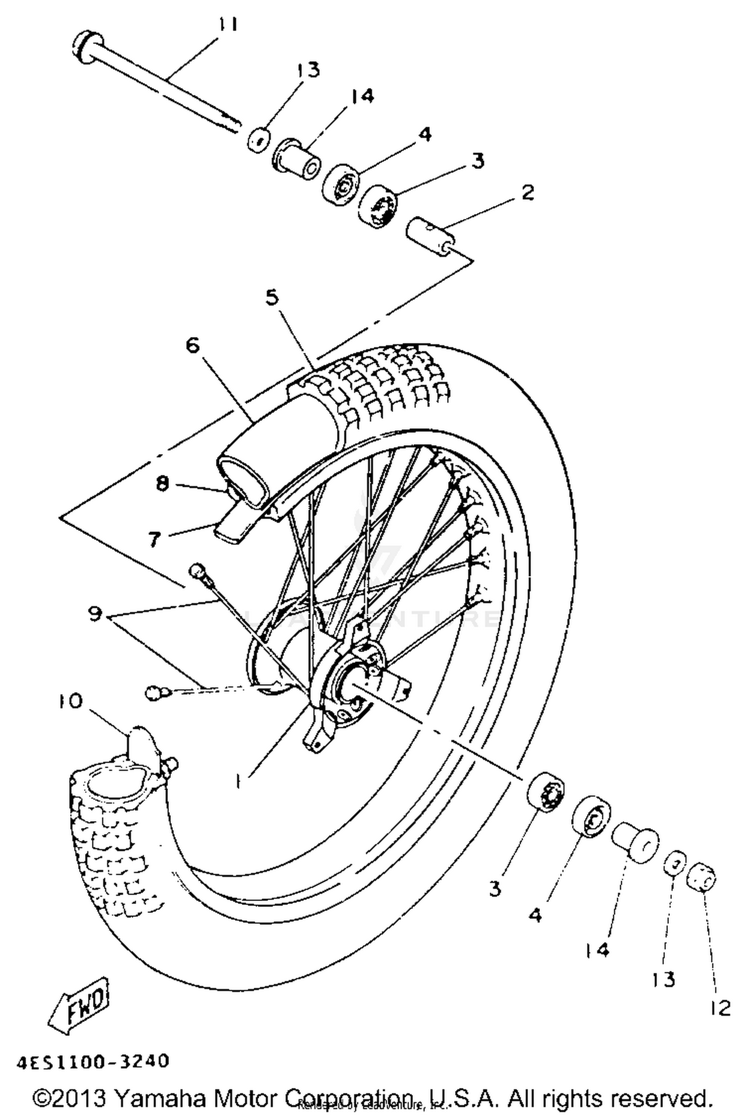 FRONT WHEEL