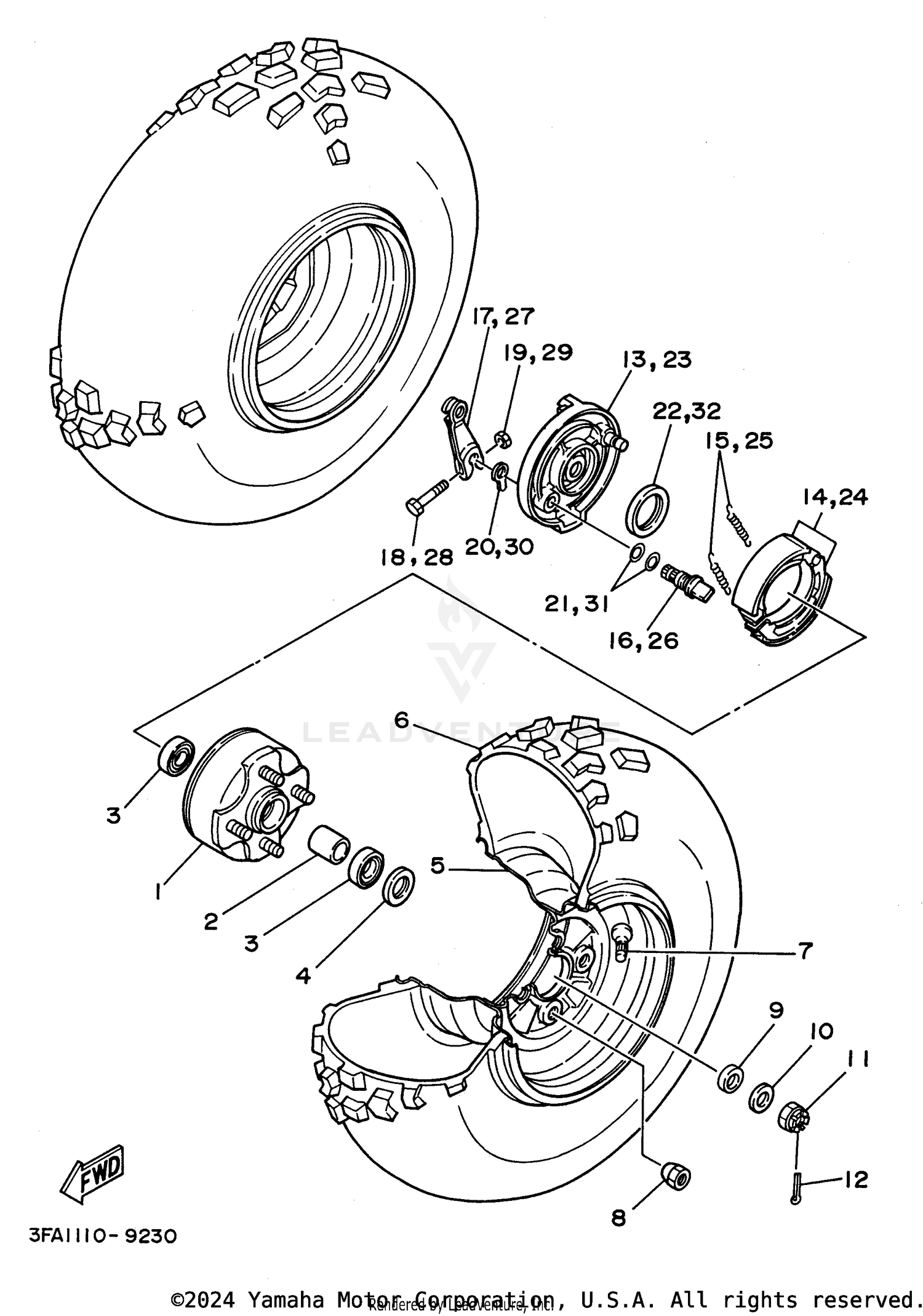 FRONT WHEEL