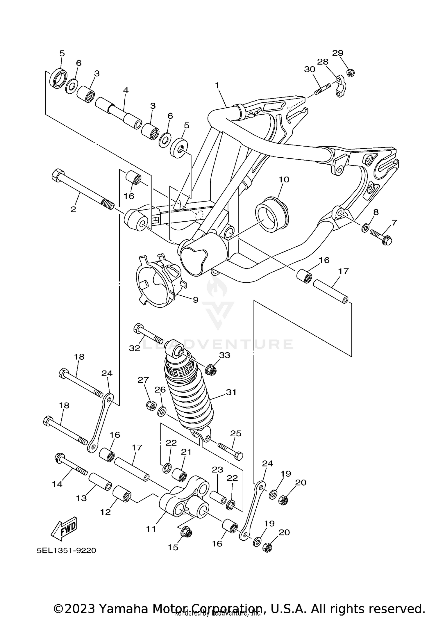 REAR ARM SUSPENSION