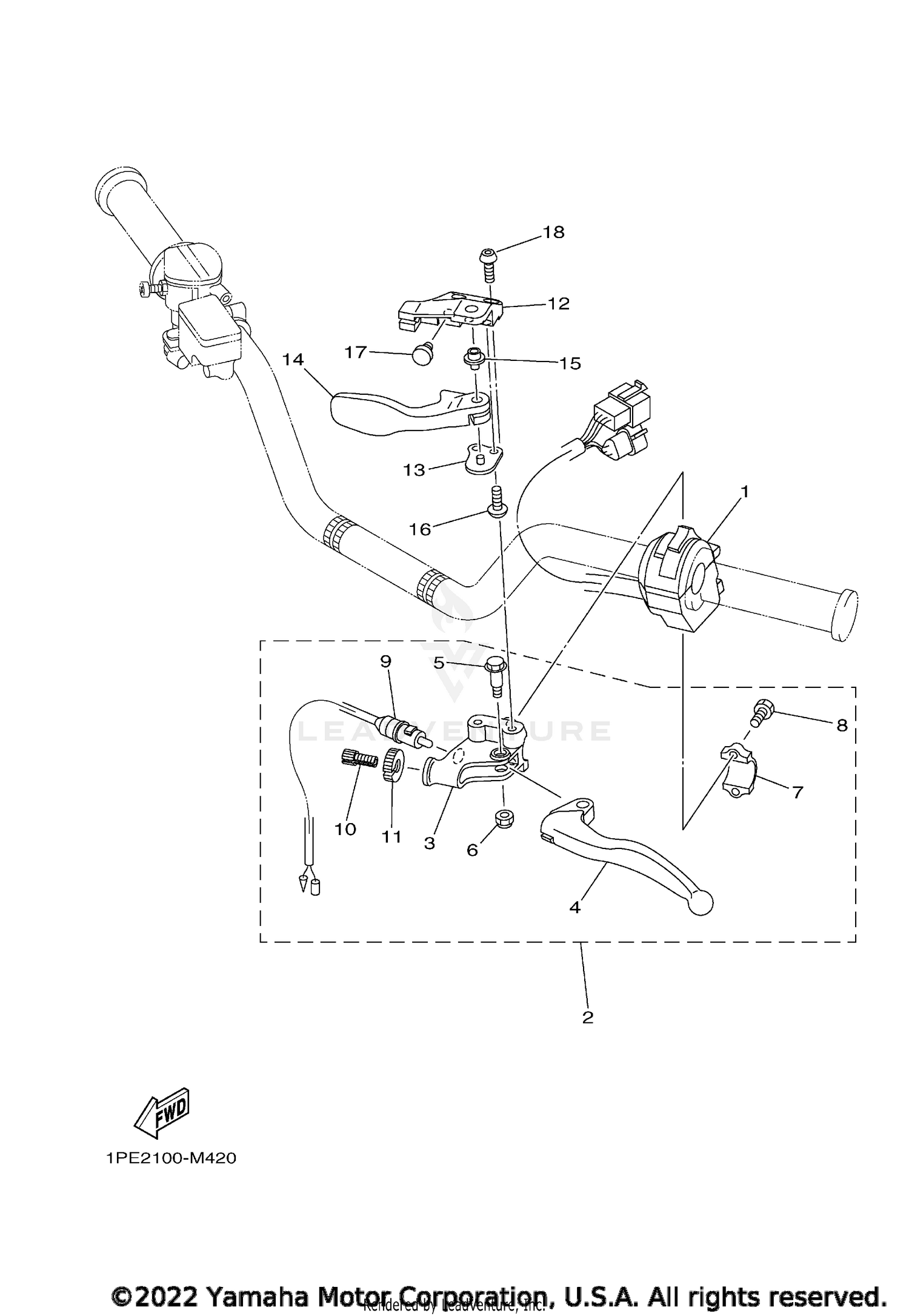 HANDLE SWITCH & LEVER
