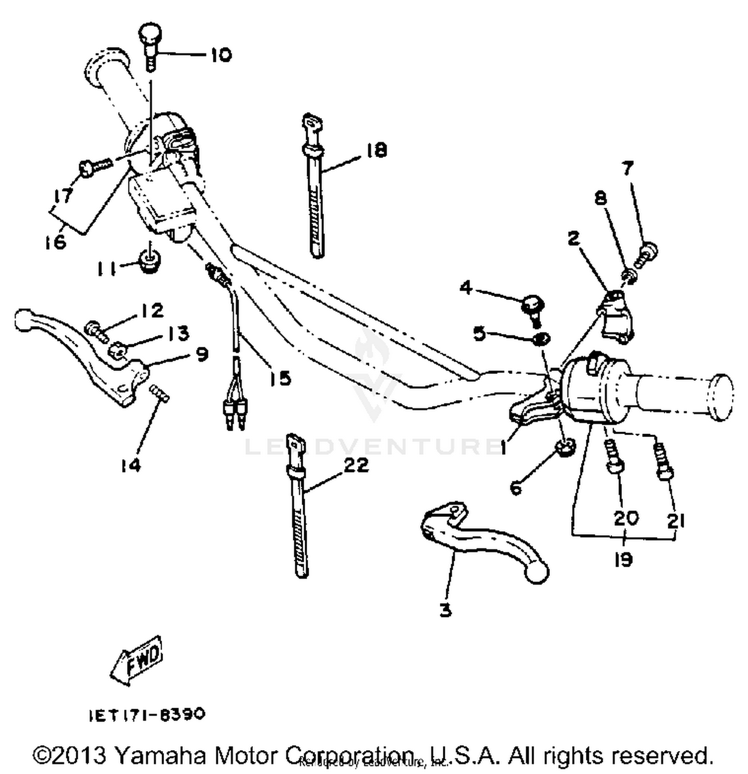 HANDLE SWITCH - LEVER