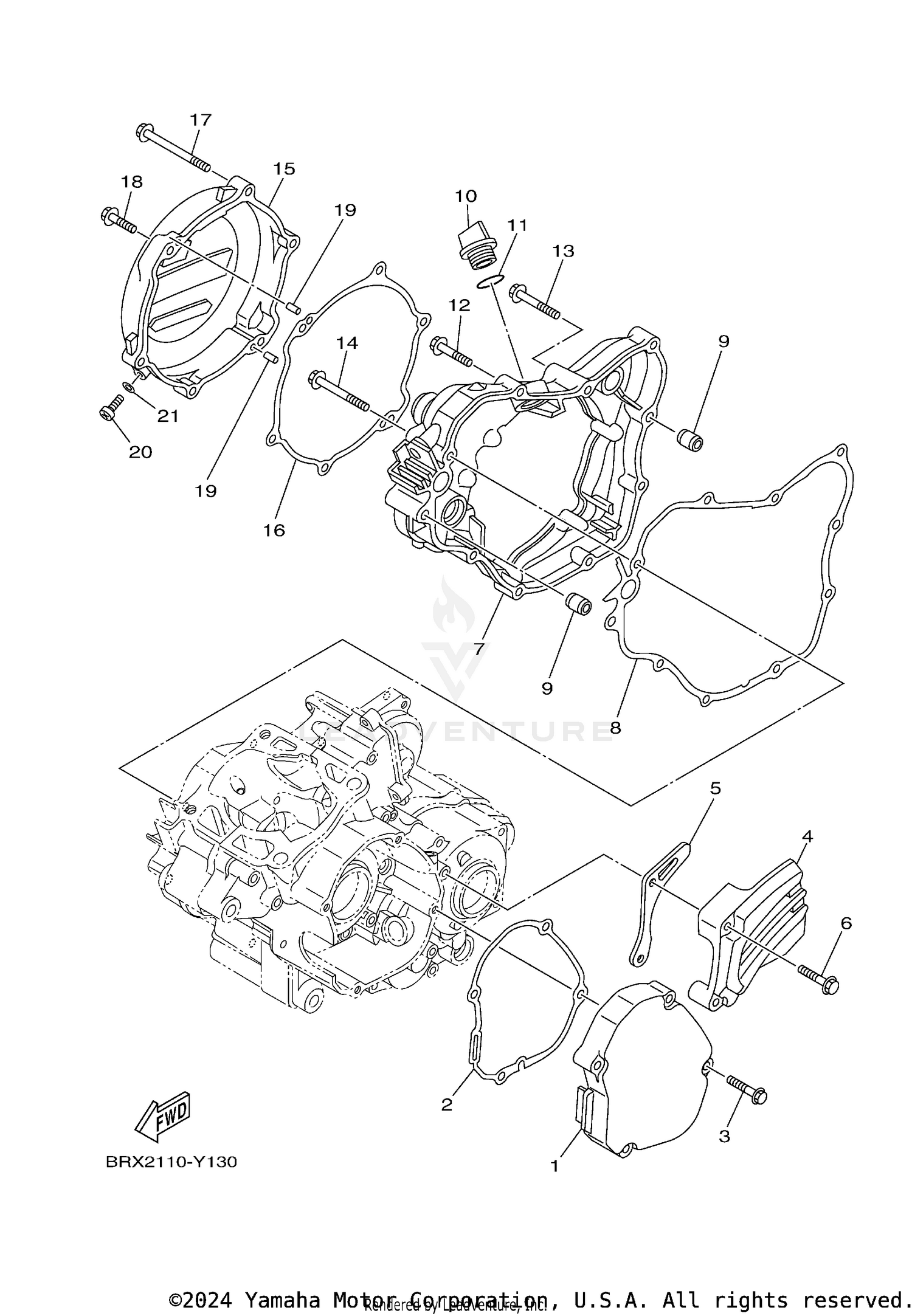 CRANKCASE COVER 1