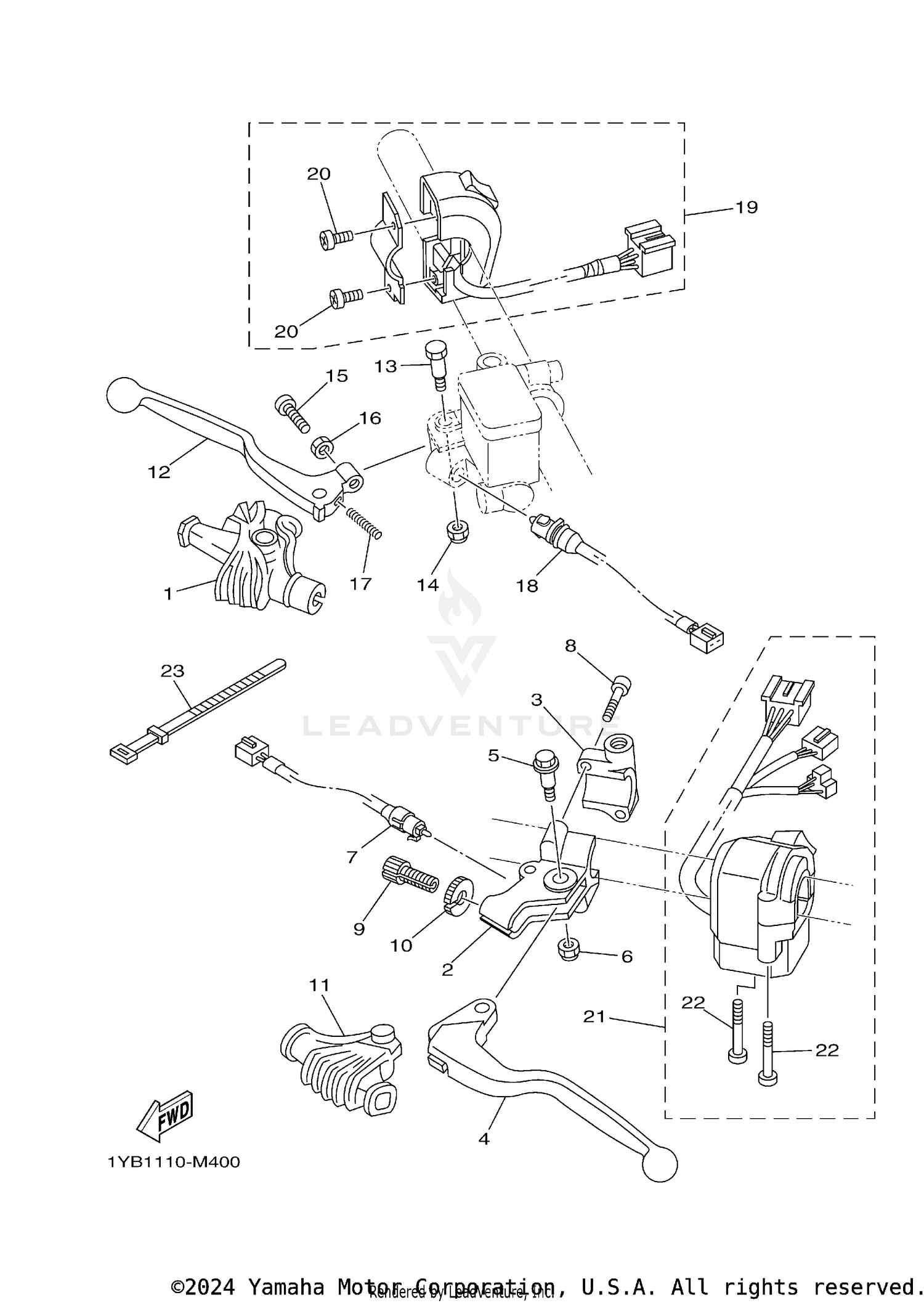 HANDLE SWITCH & LEVER