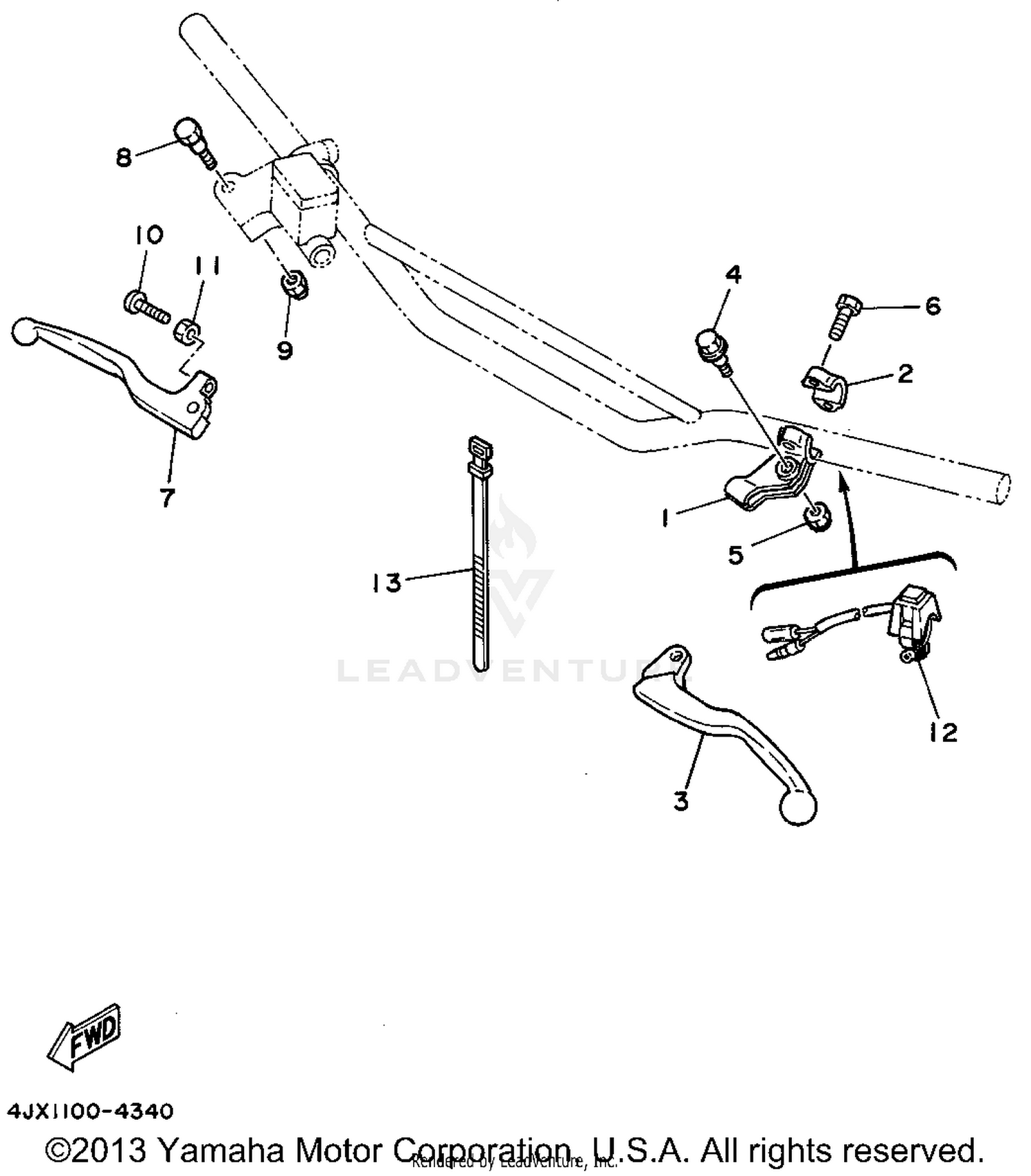HANDLE SWITCH - LEVER