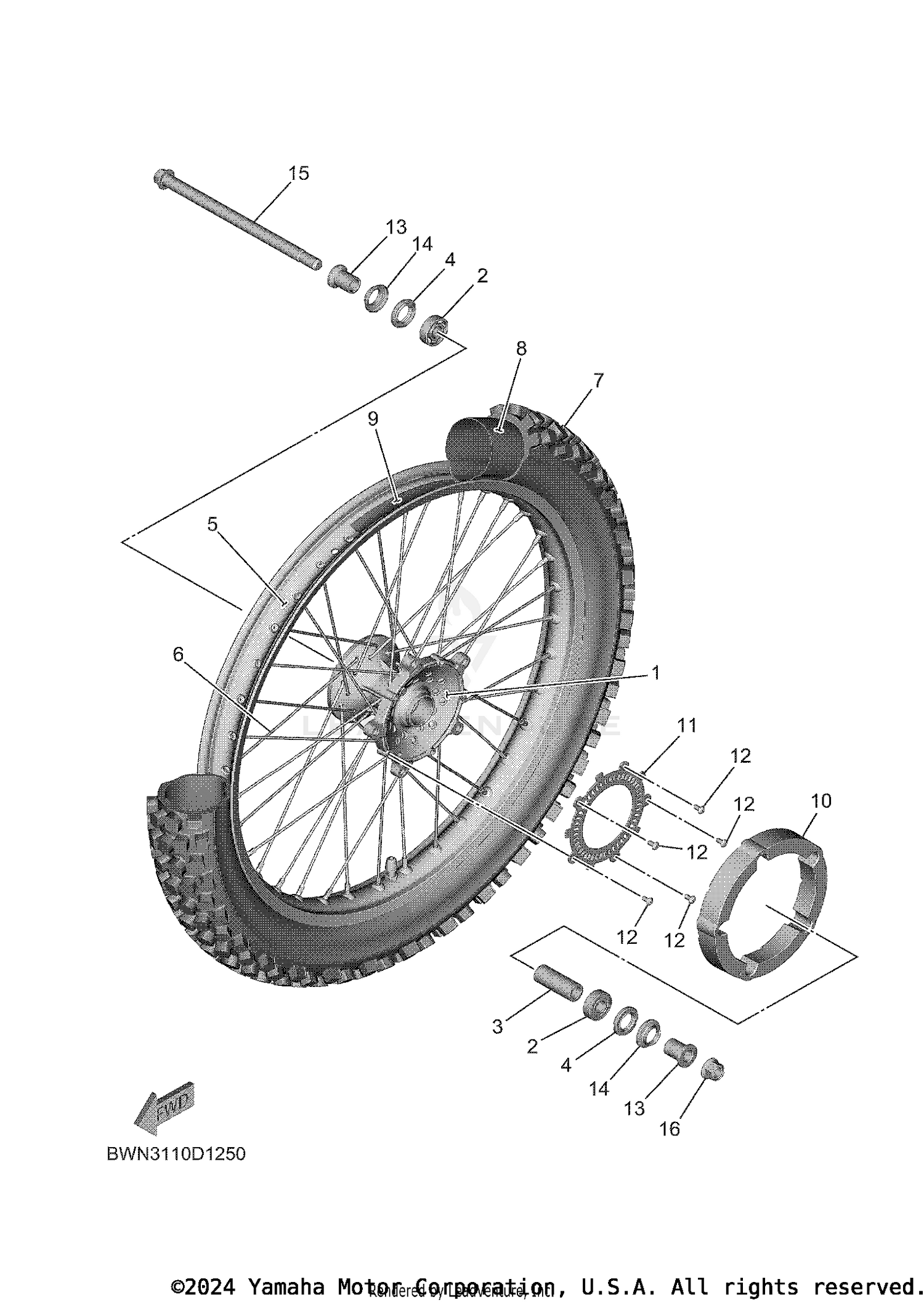 FRONT WHEEL