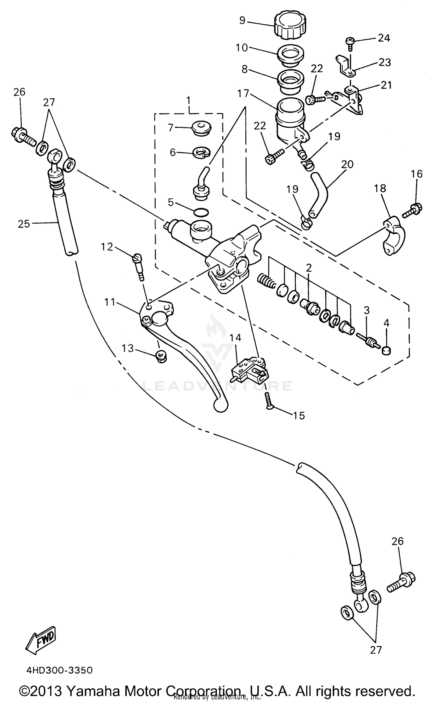 FRONT MASTER CYLINDER 2