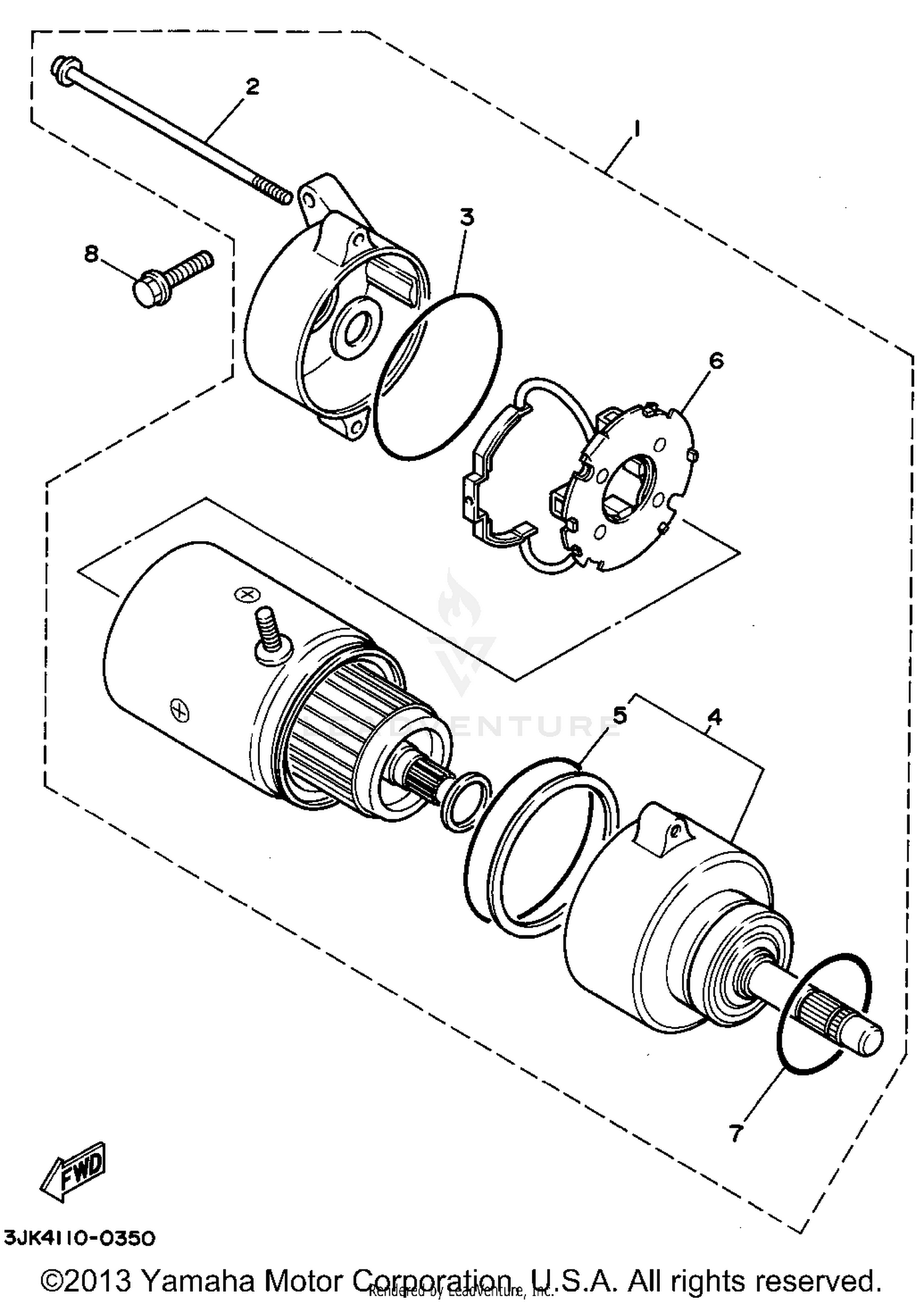 STARTING MOTOR