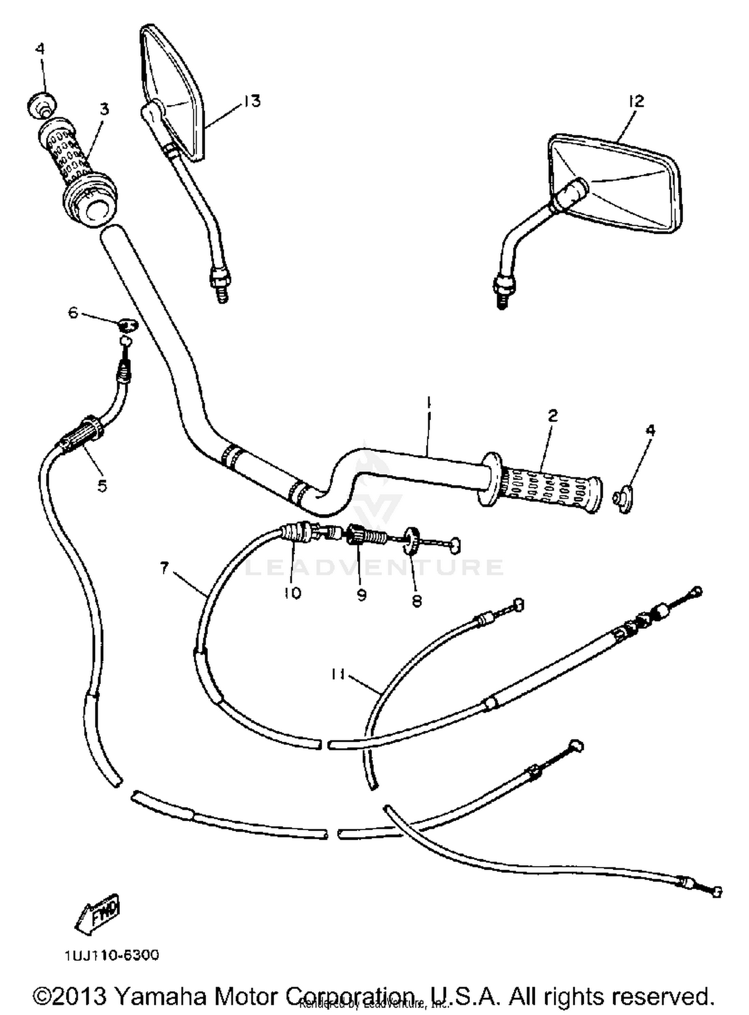 HANDLEBAR CABLE