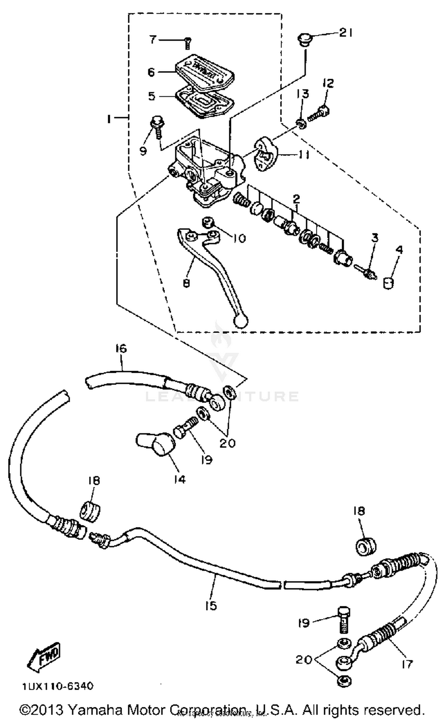 FRONT MASTER CYLINDER 2