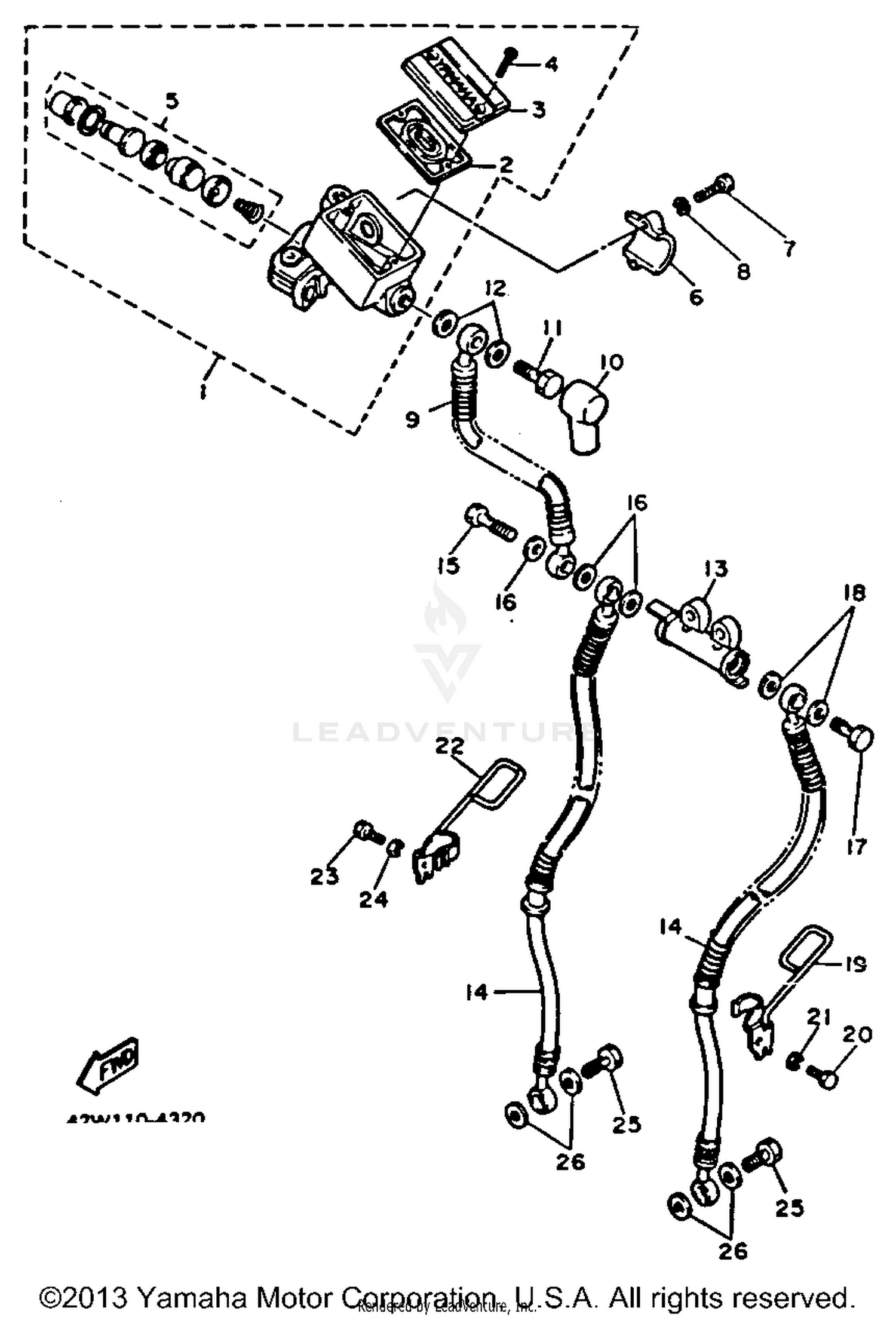 FRONT MASTER CYLINDER