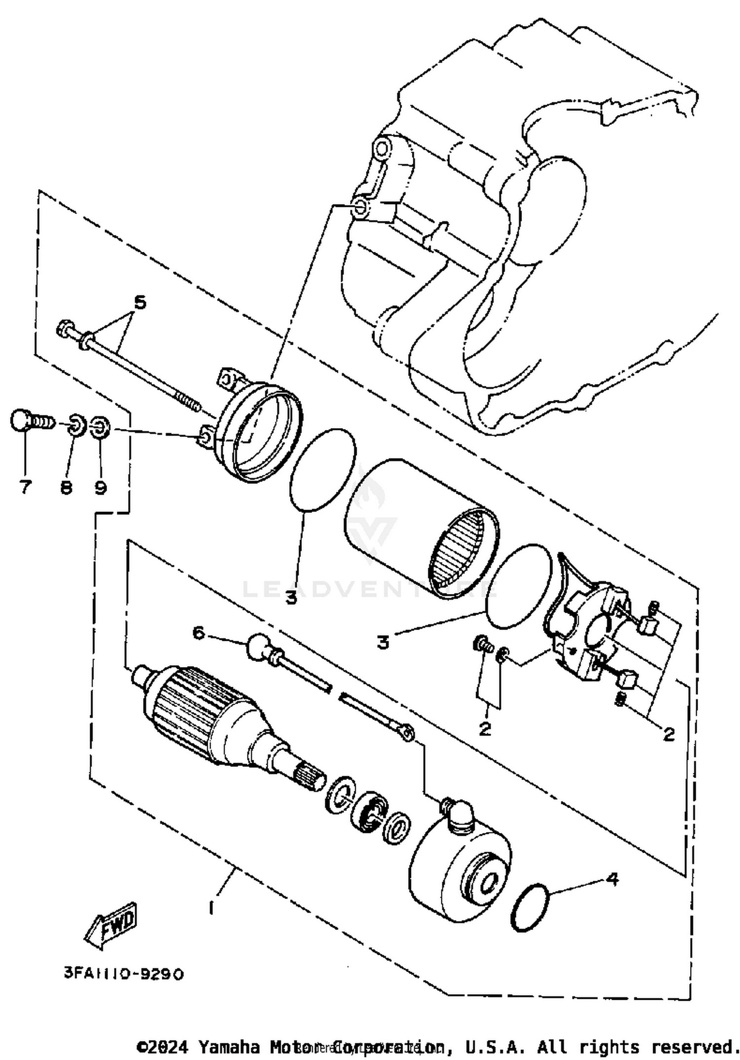 STARTING MOTOR