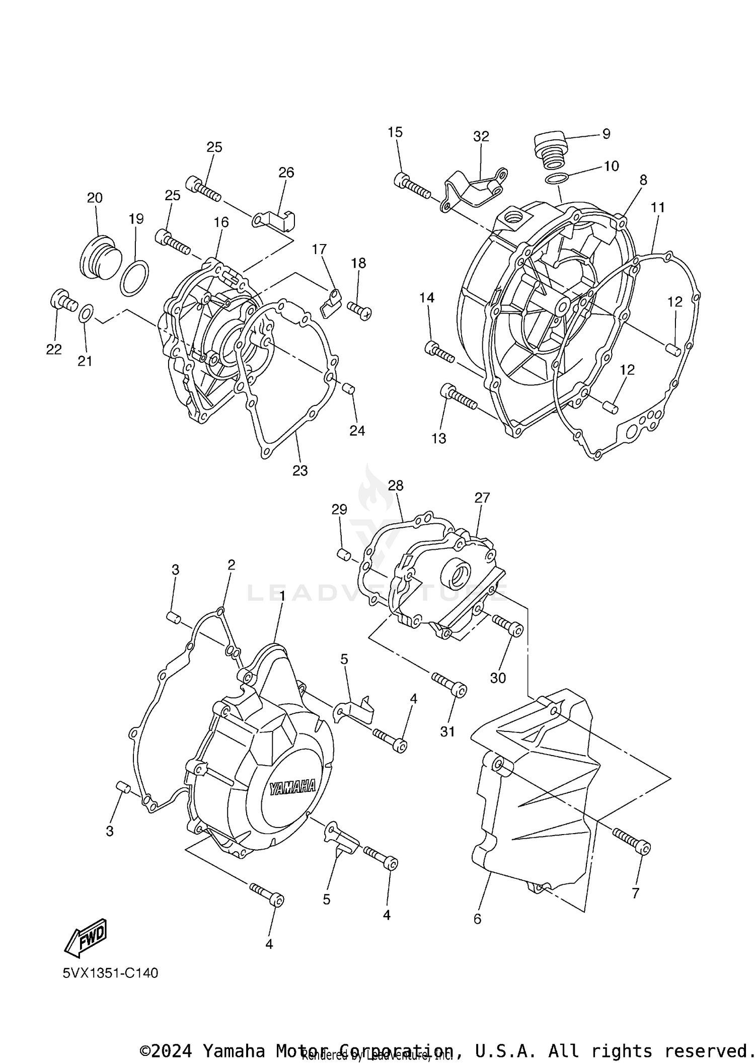 CRANKCASE COVER 1