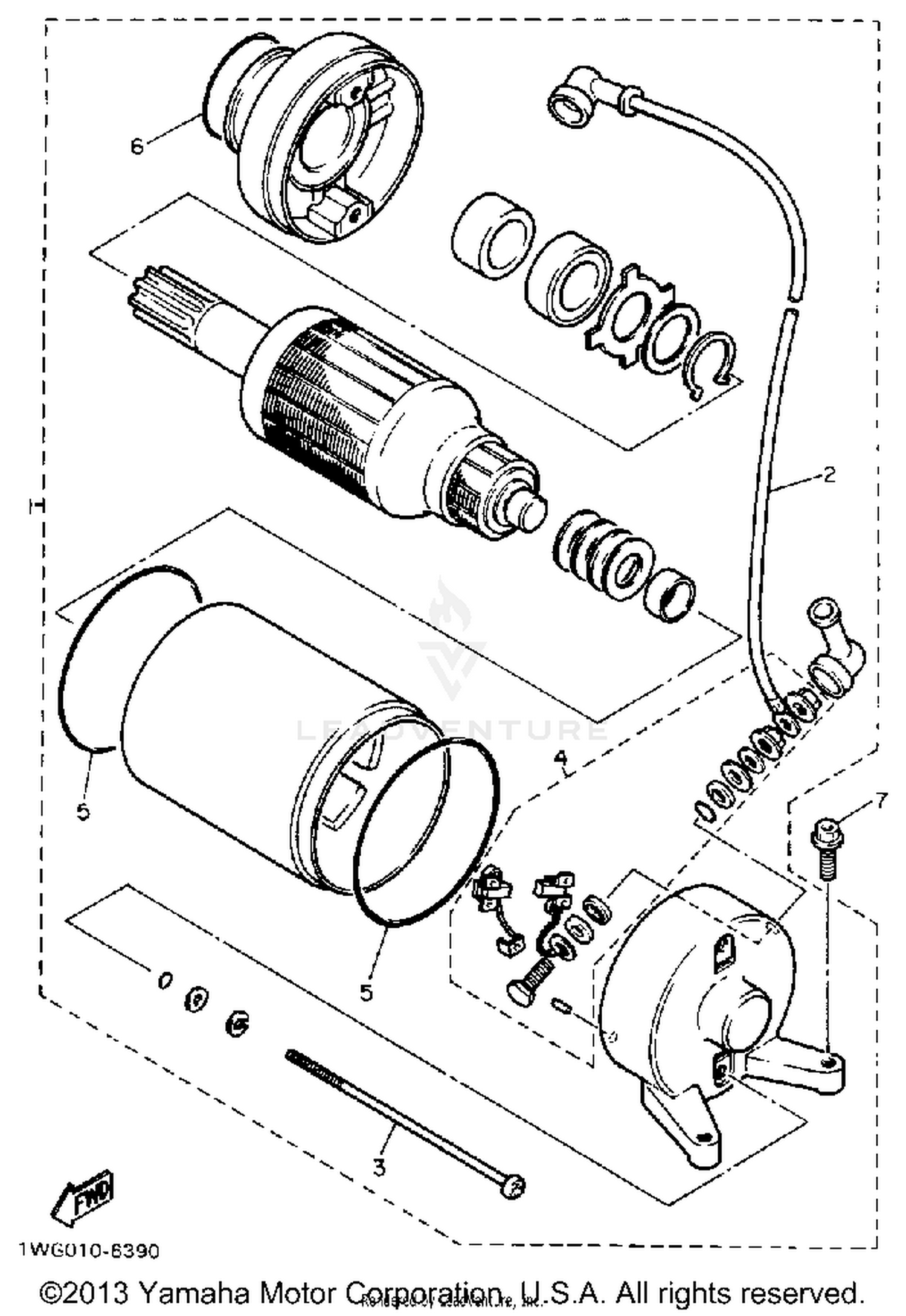 STARTING MOTOR
