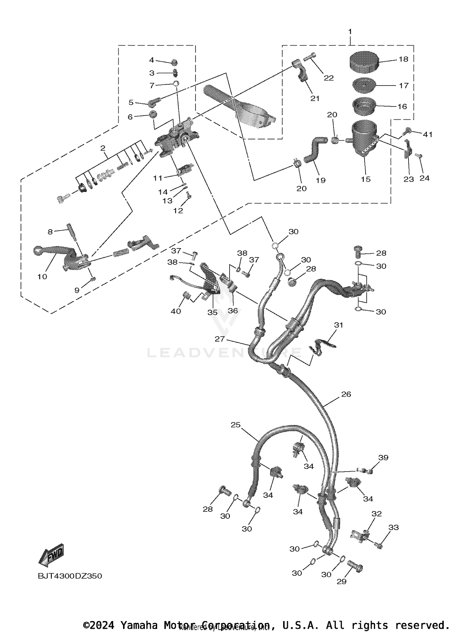 FRONT MASTER CYLINDER
