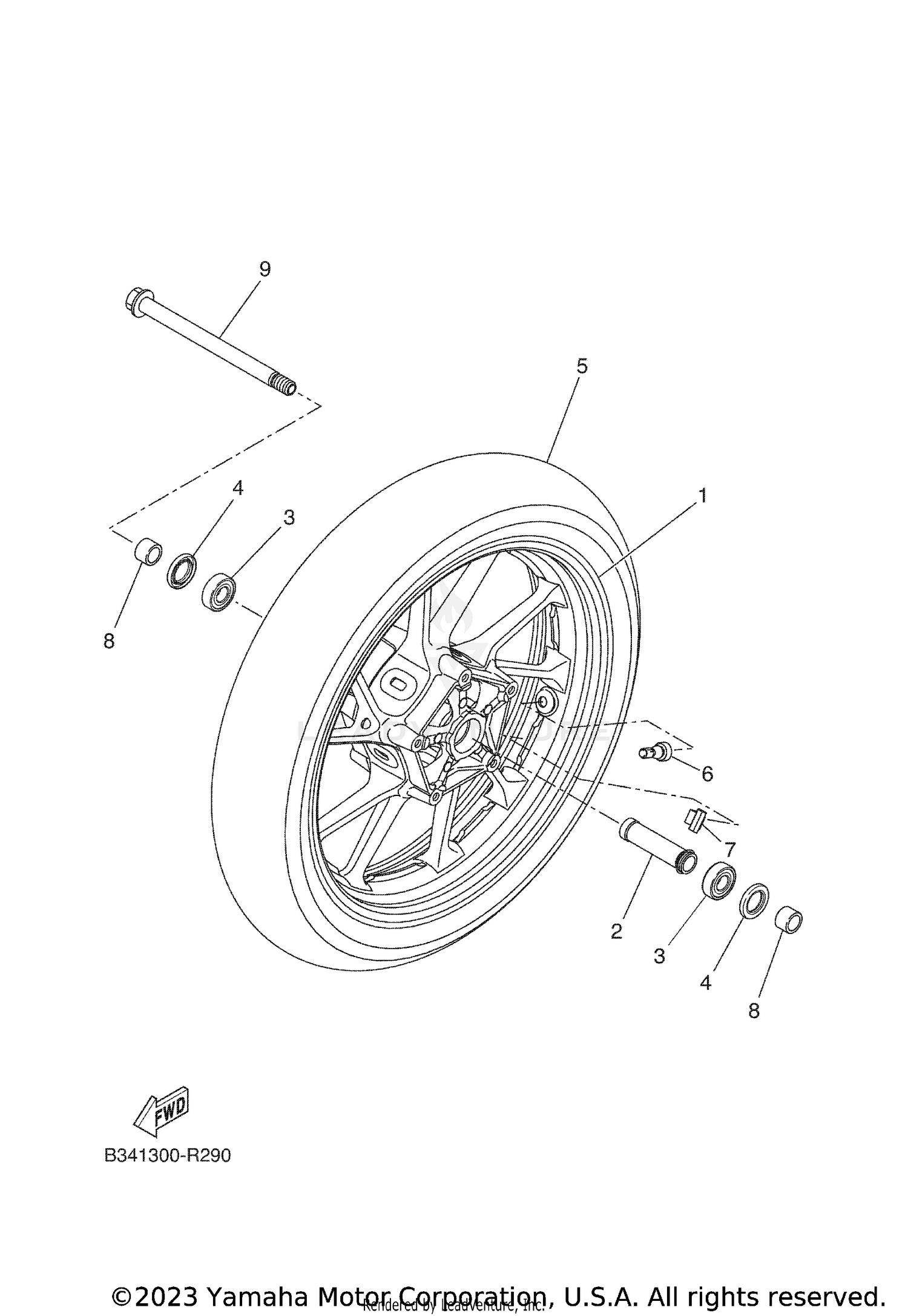 FRONT WHEEL