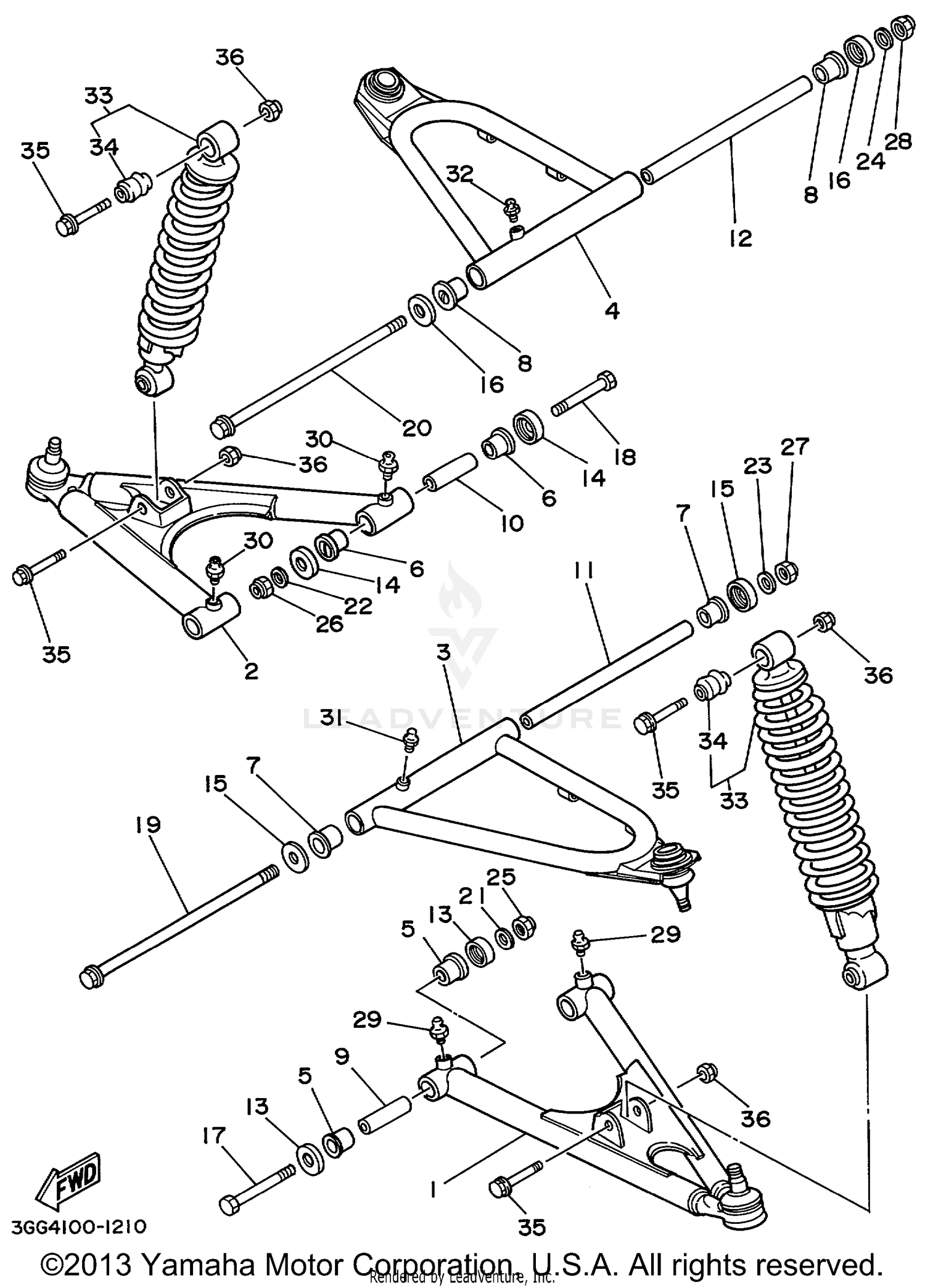 FRONT SUSPENSION - WHEEL