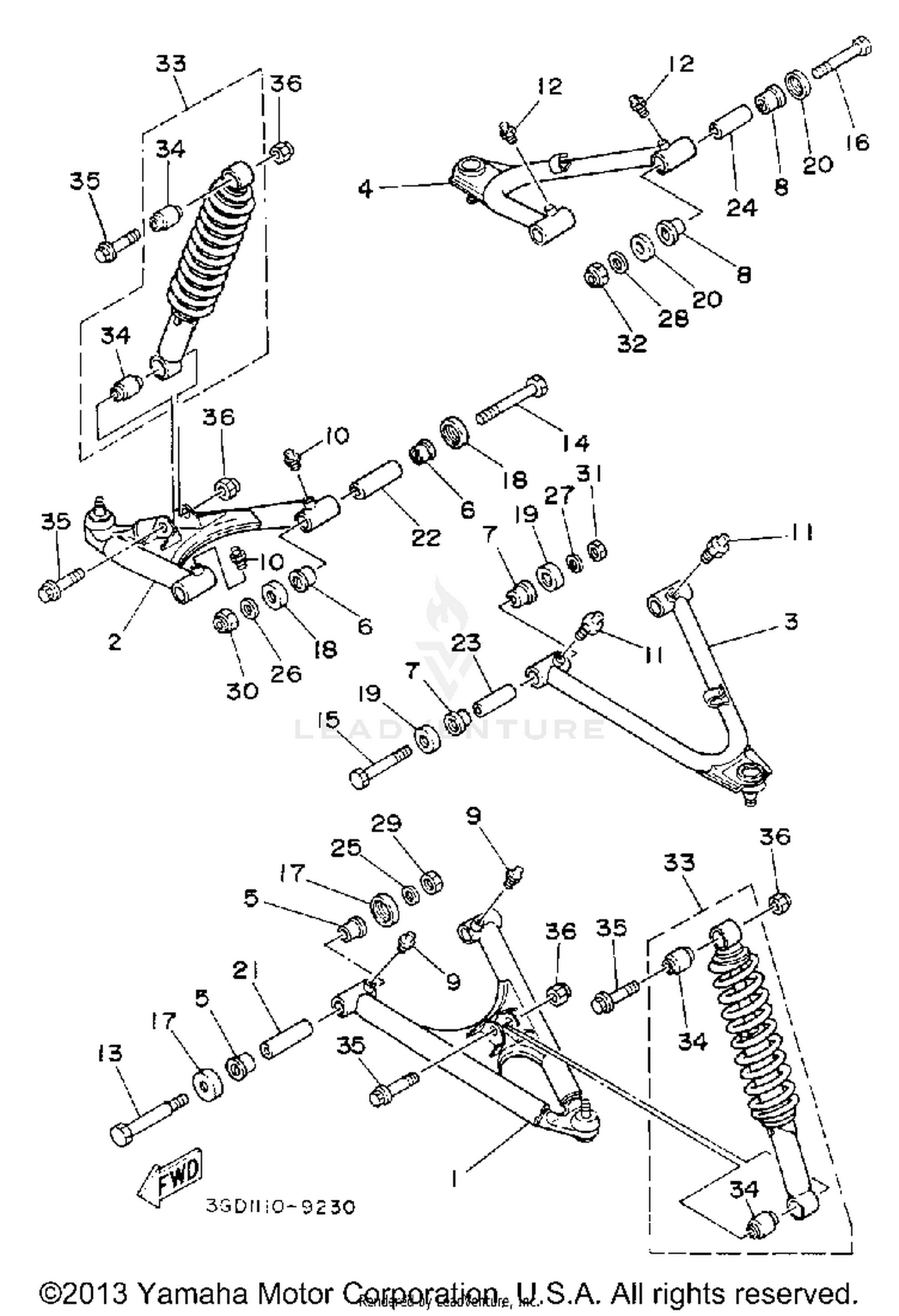 FRONT SUSPENSION-WHEEL