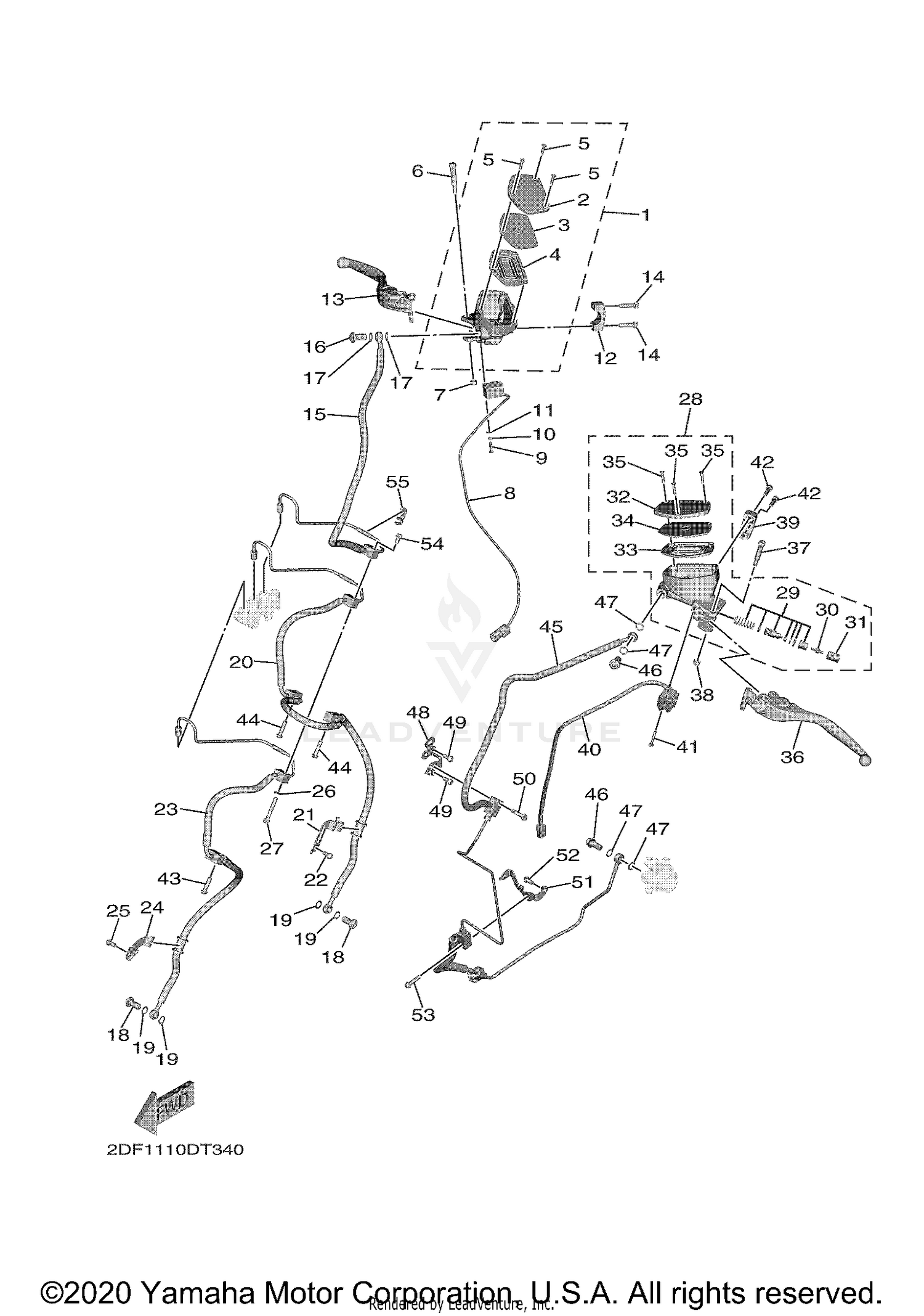 FRONT MASTER CYLINDER