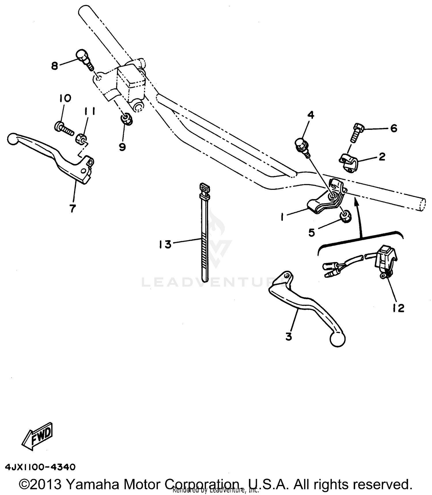 HANDLE SWITCH - LEVER