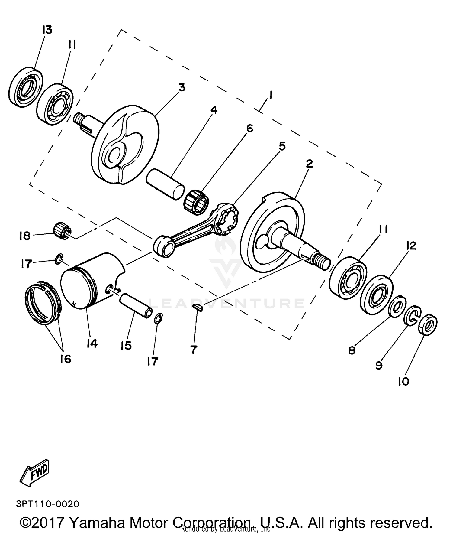 CRANKSHAFT PISTON