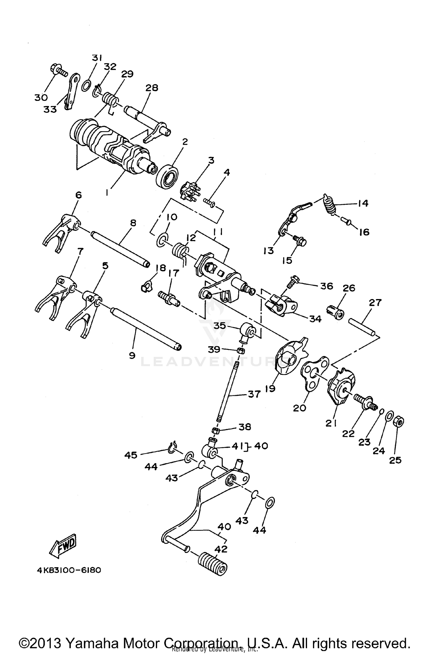 SHIFT CAM - SHIFT FORK