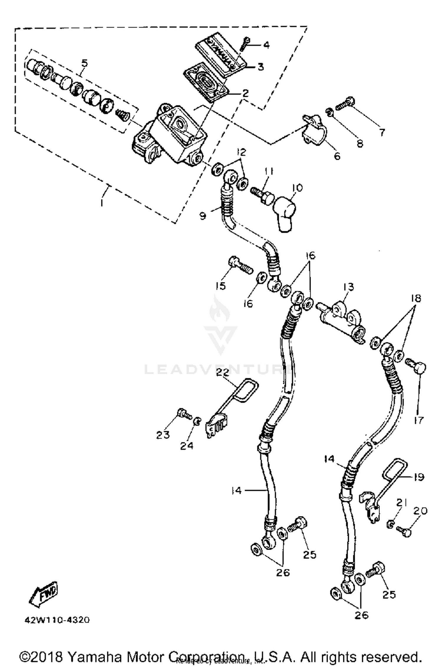 FRONT MASTER CYLINDER