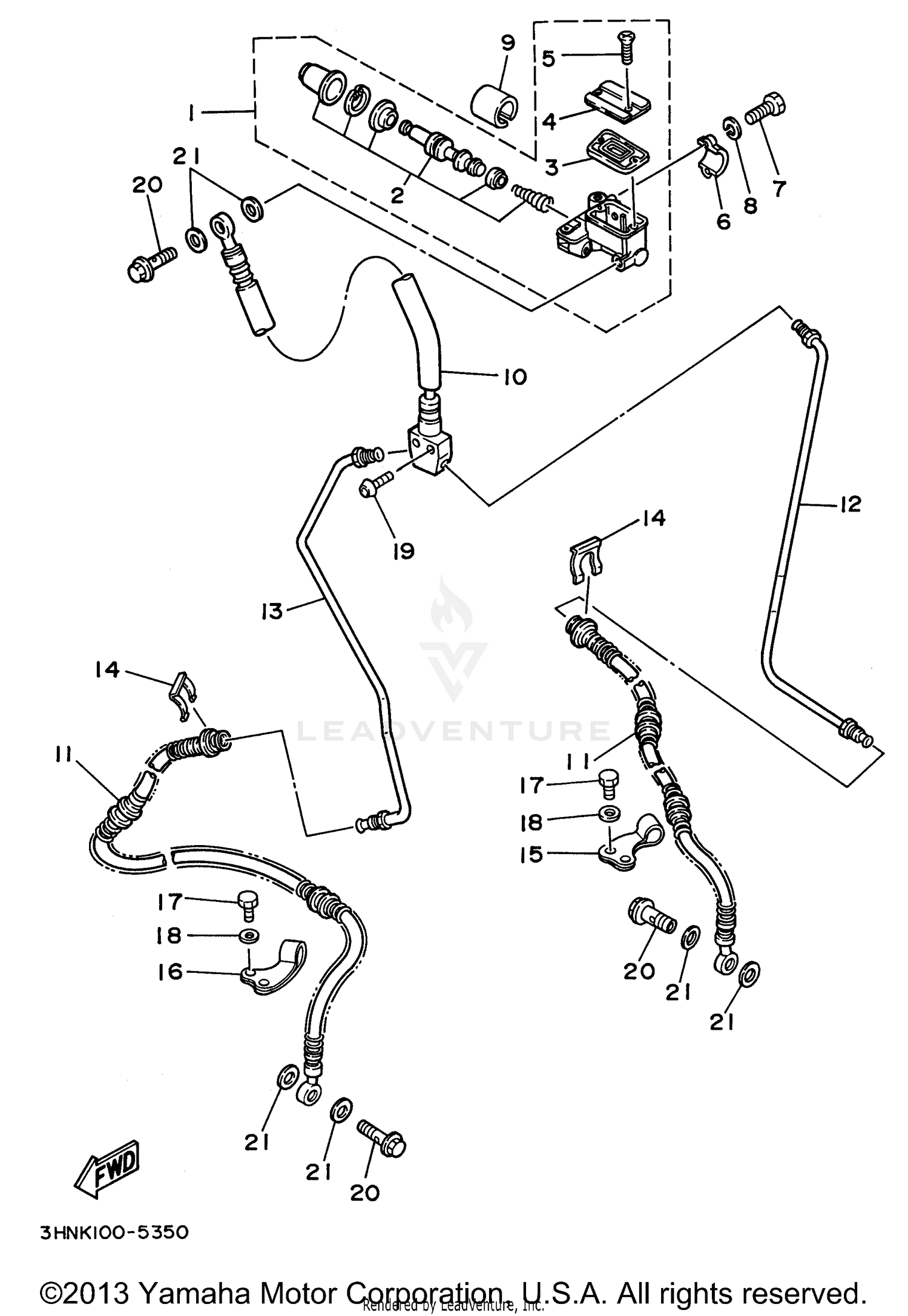 FRONT MASTER CYLINDER