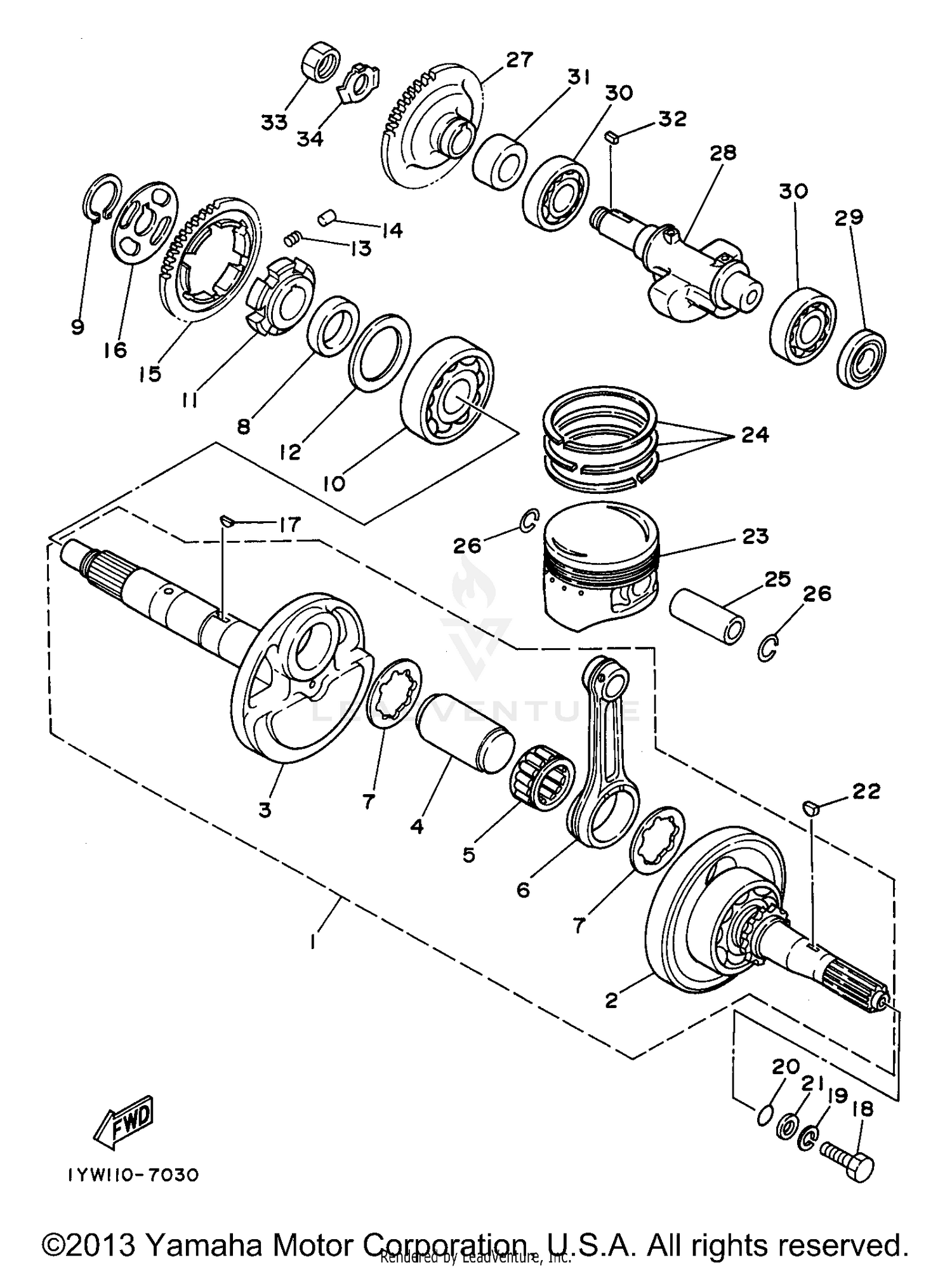 CRANKSHAFT - PISTON