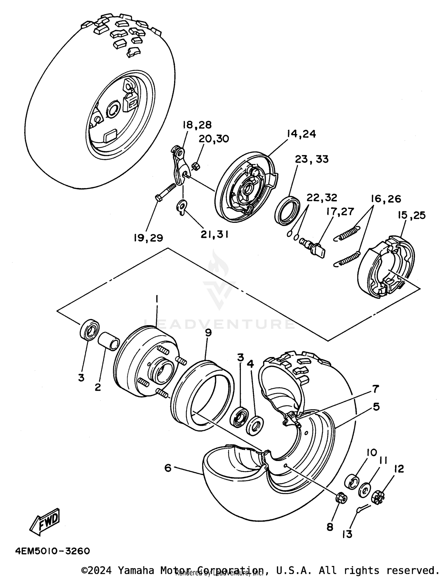 FRONT WHEEL