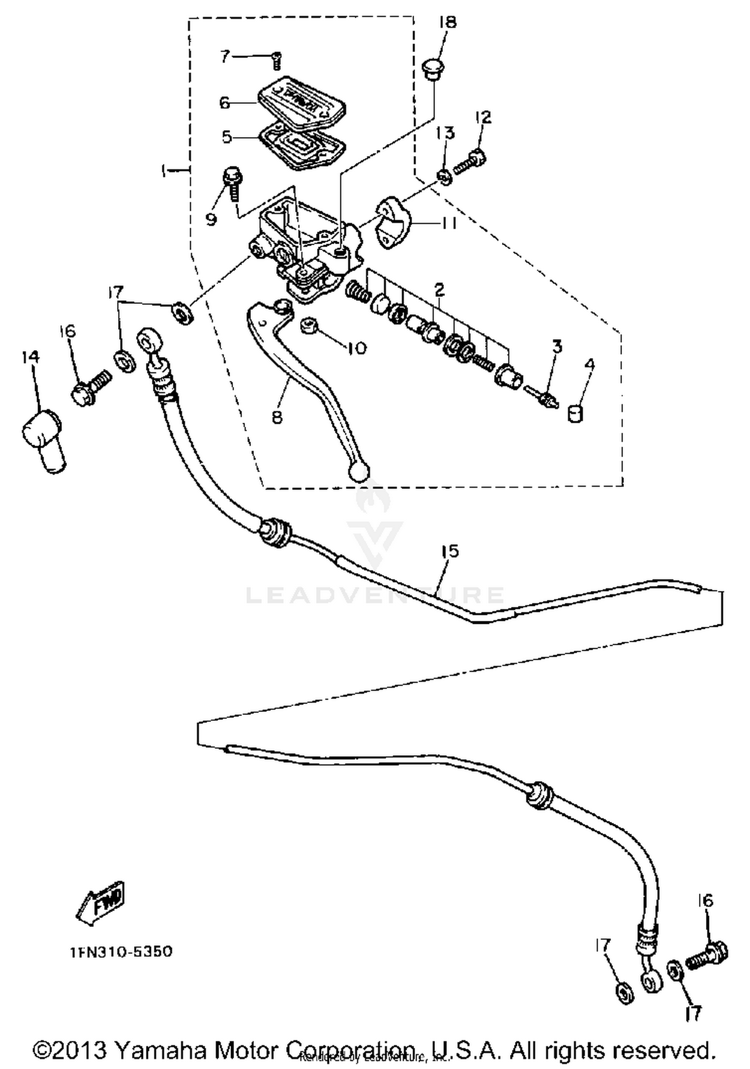 FRONT MASTER CYLINDER 2