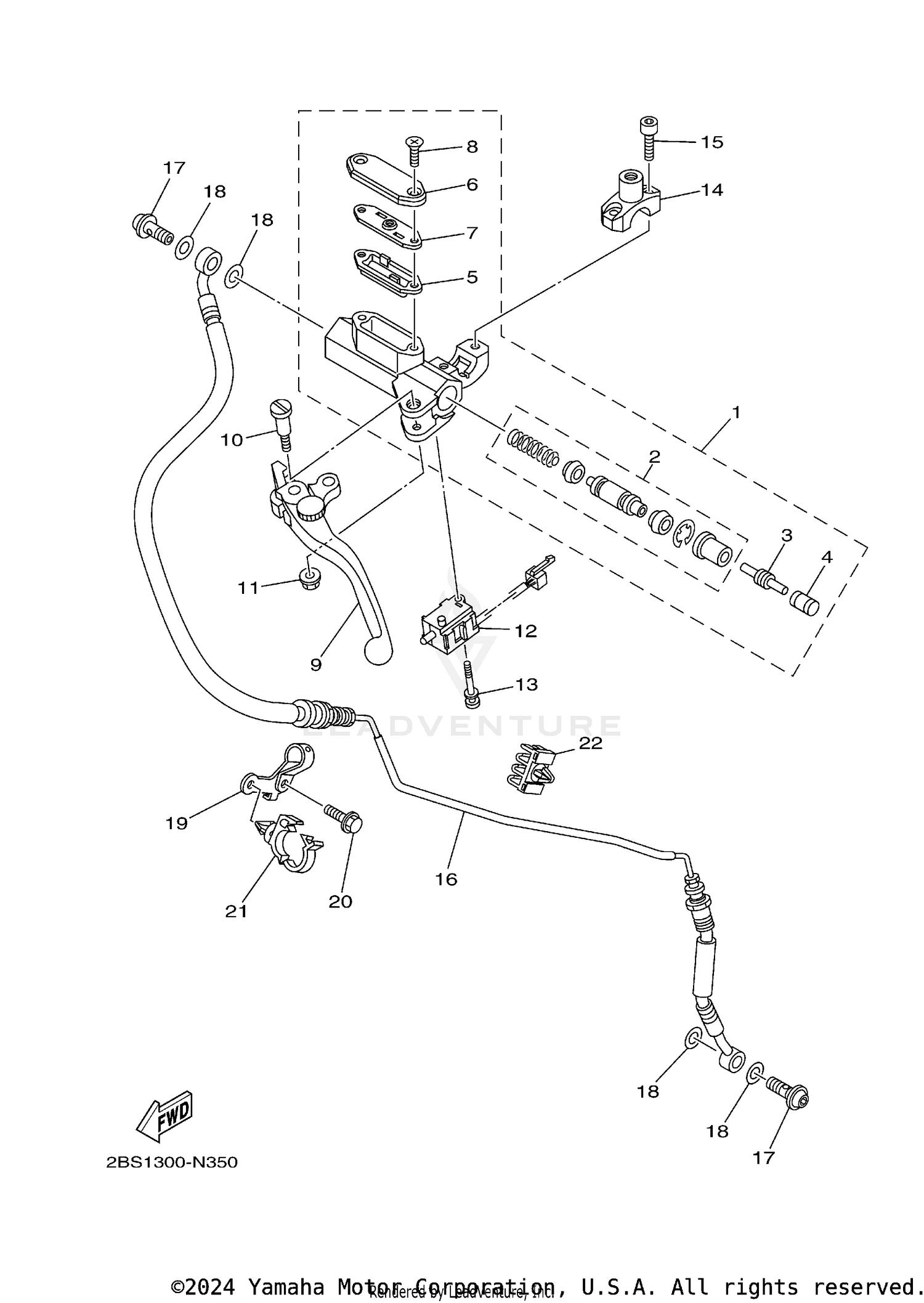 FRONT MASTER CYLINDER 2