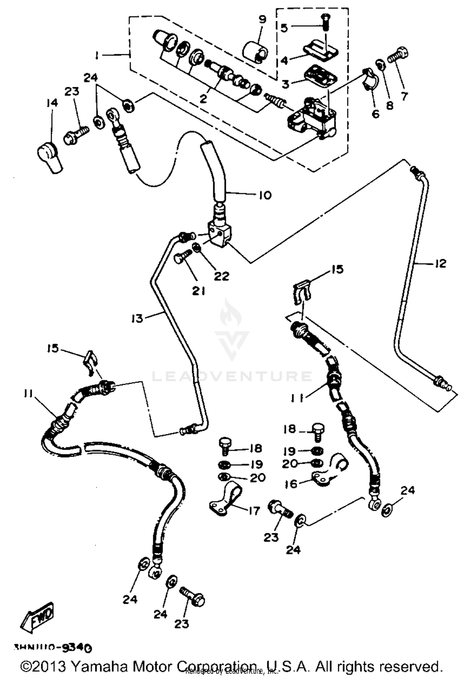 FRONT MASTER CYLINDER