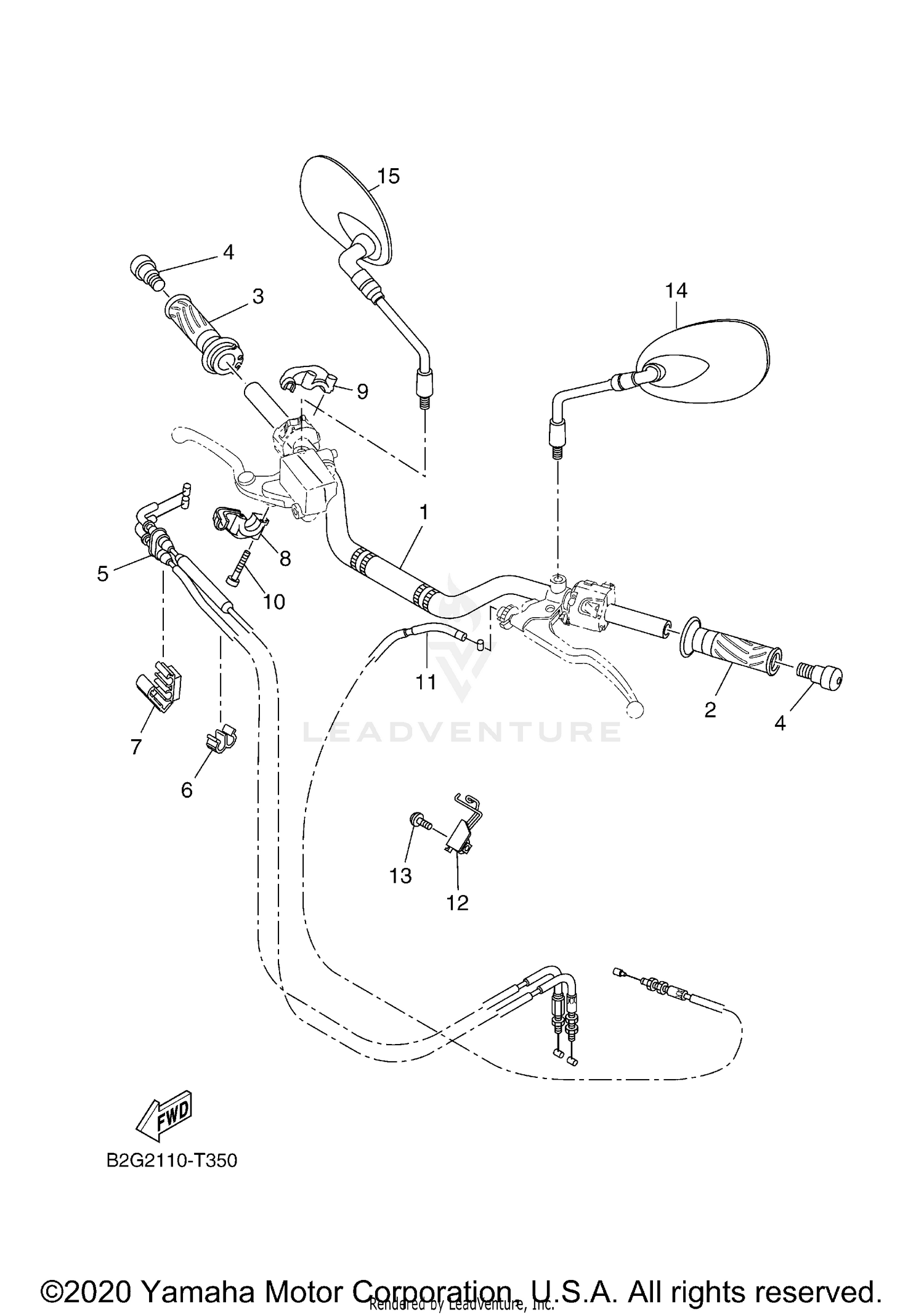 STEERING HANDLE & CABLE