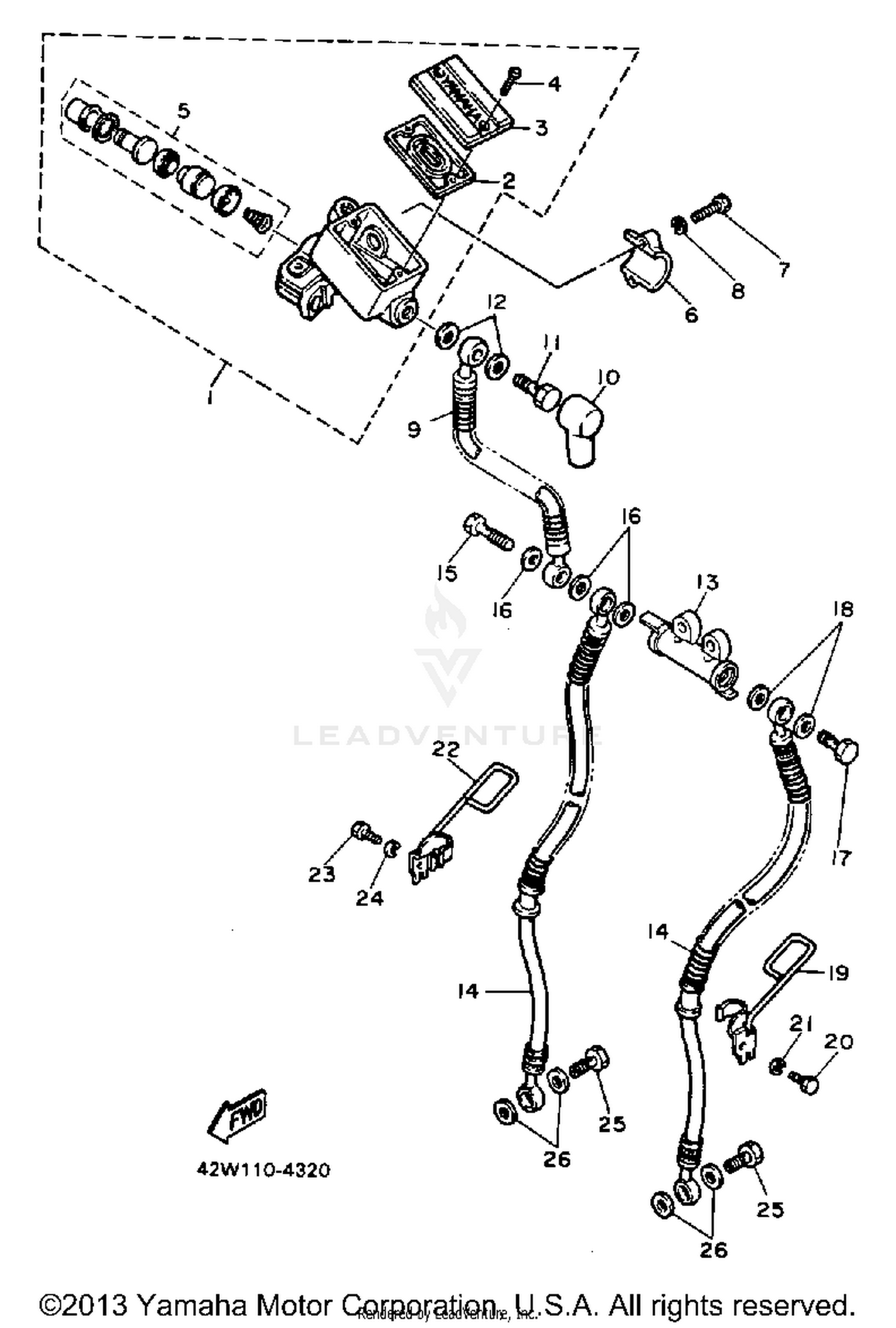 FRONT MASTER CYLINDER