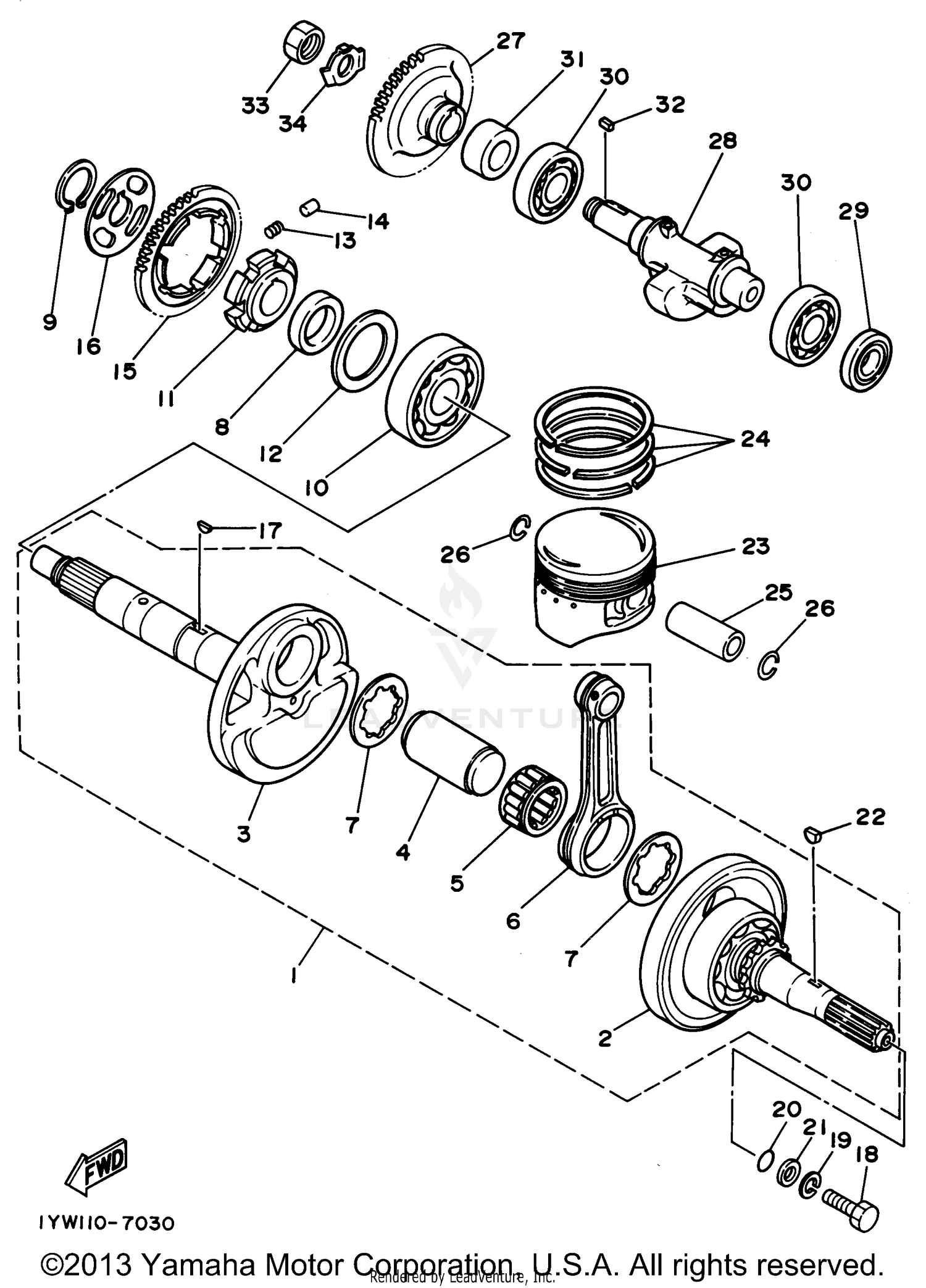 CRANKSHAFT - PISTON