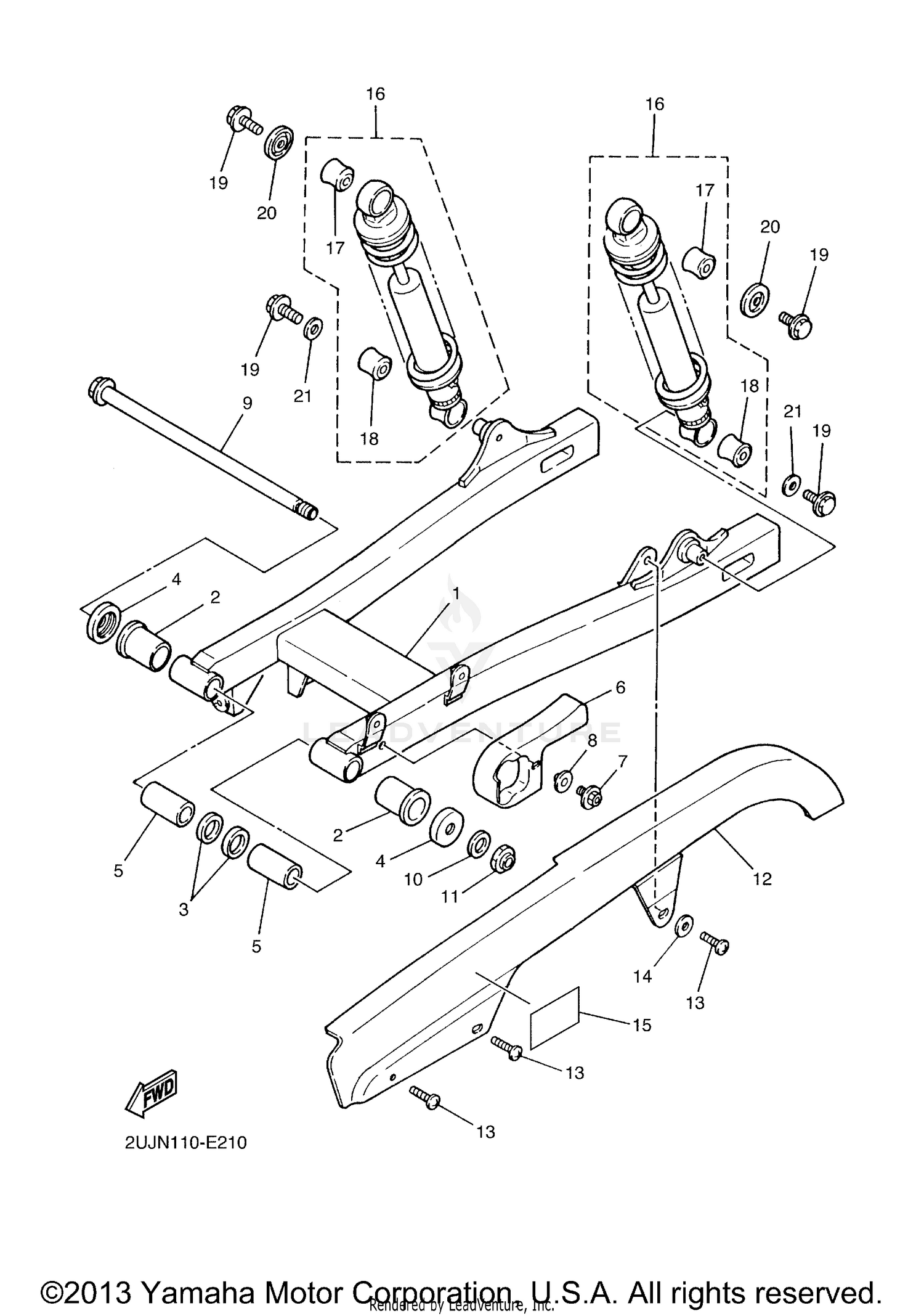 REAR ARM SUSPENSION