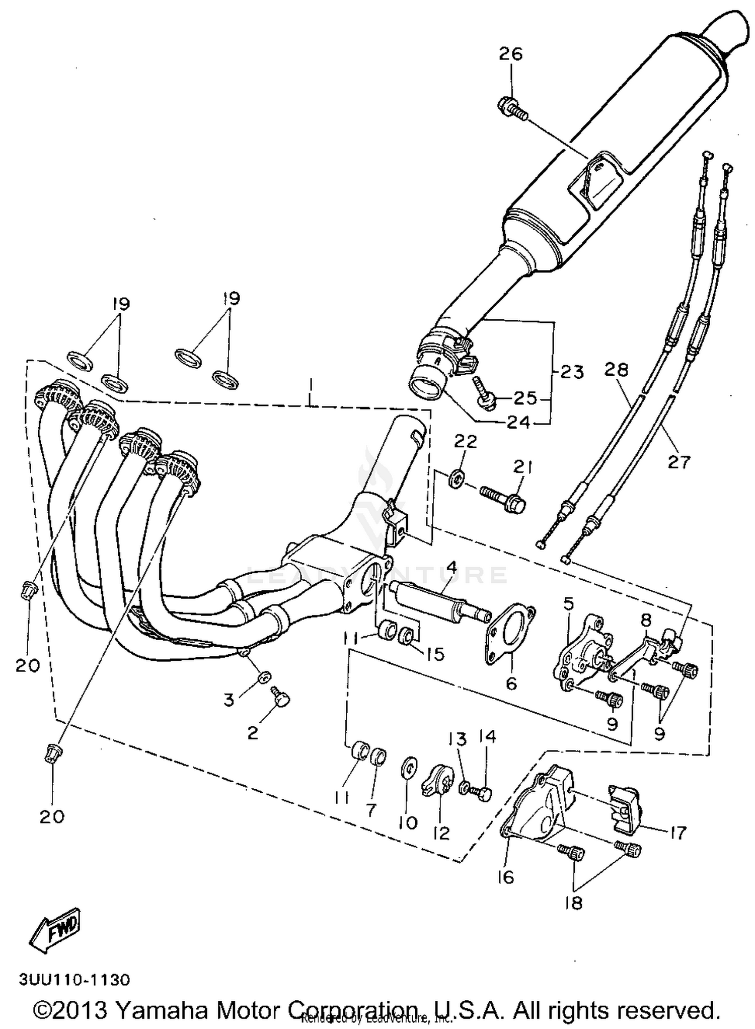 EXHAUST 2 CALIFORNIA ONLY