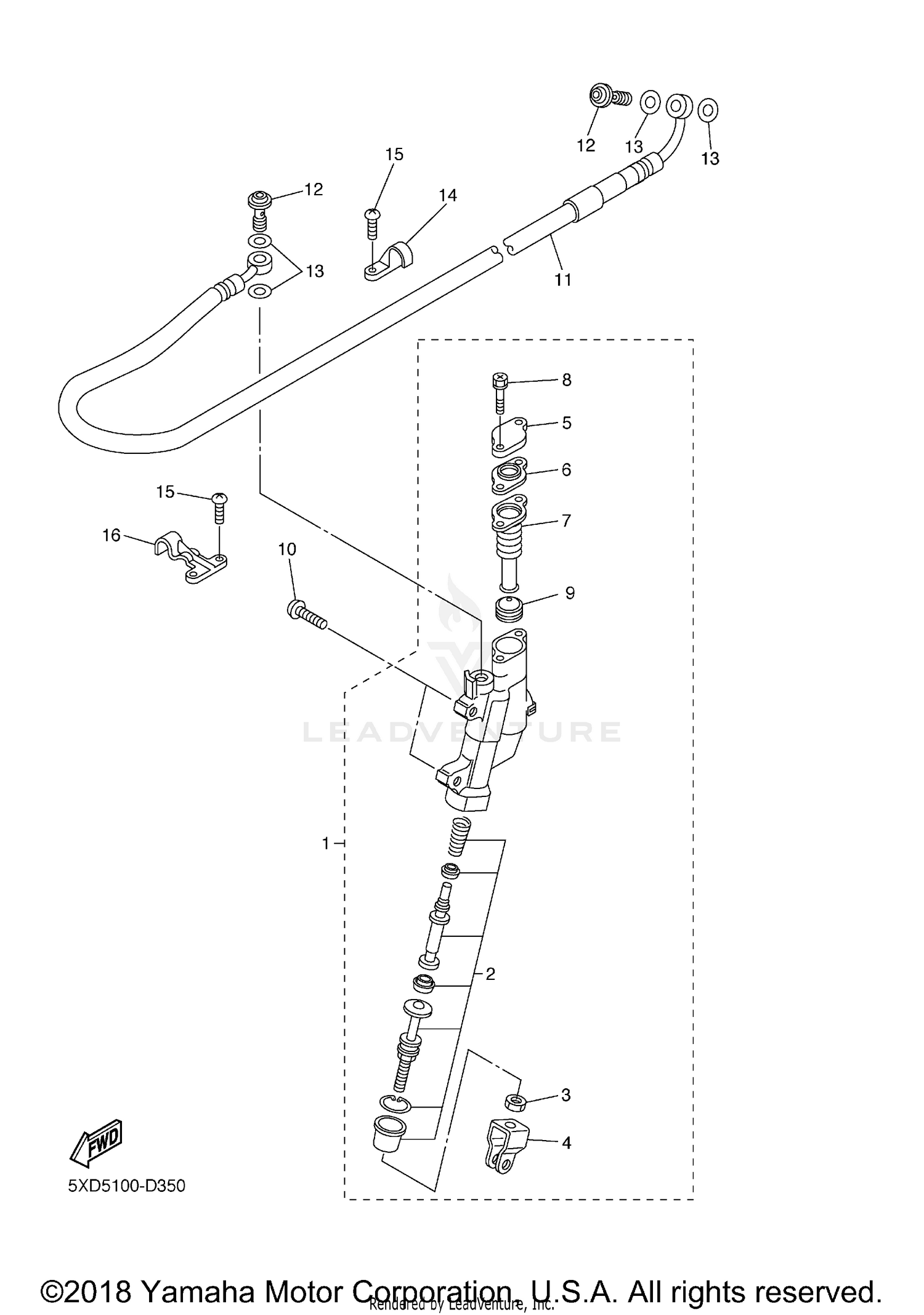 REAR MASTER CYLINDER