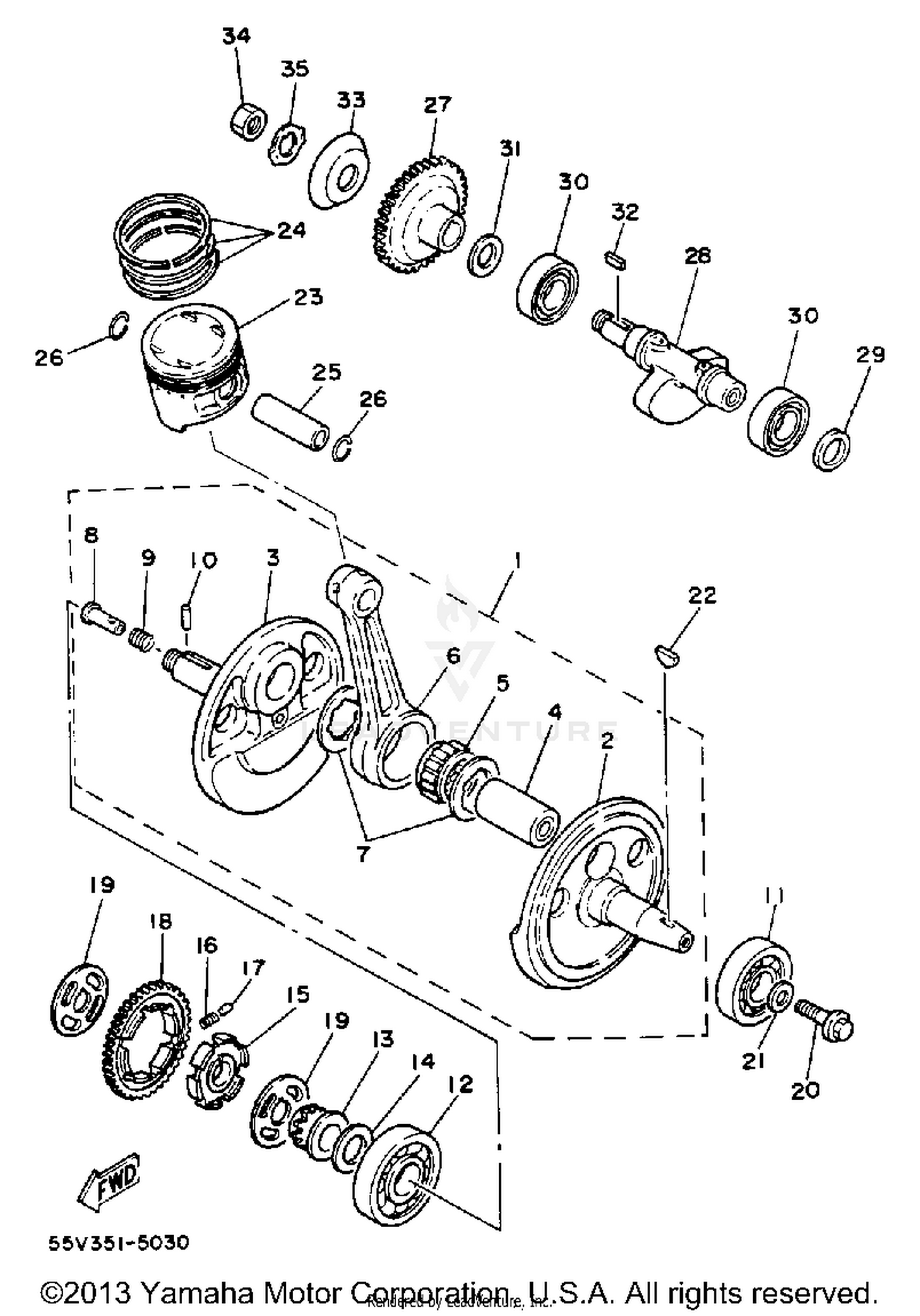 CRANKSHAFT - PISTON