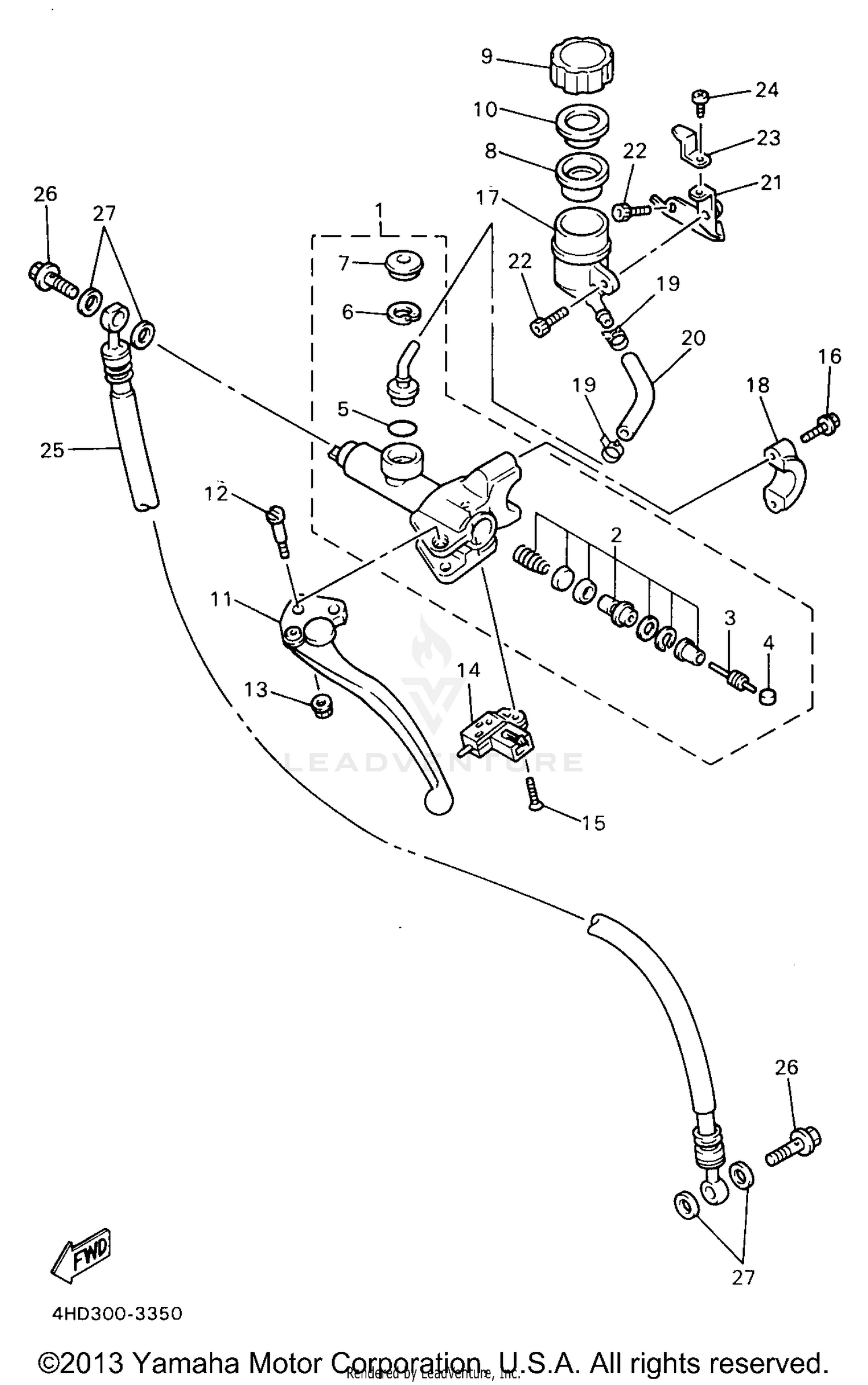 FRONT MASTER CYLINDER 2