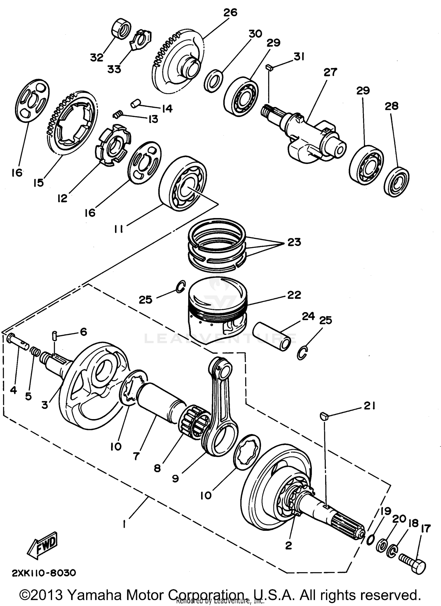 CRANKSHAFT - PISTON