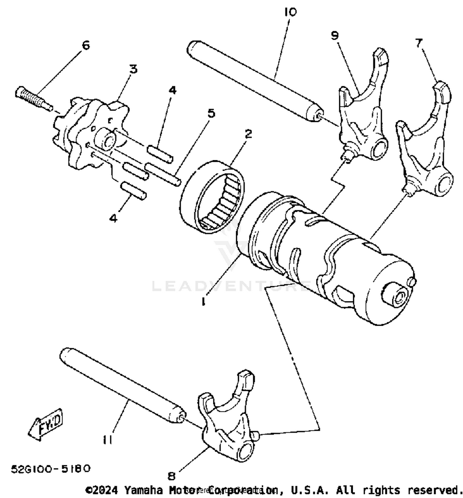 SHIFT CAM-FORK