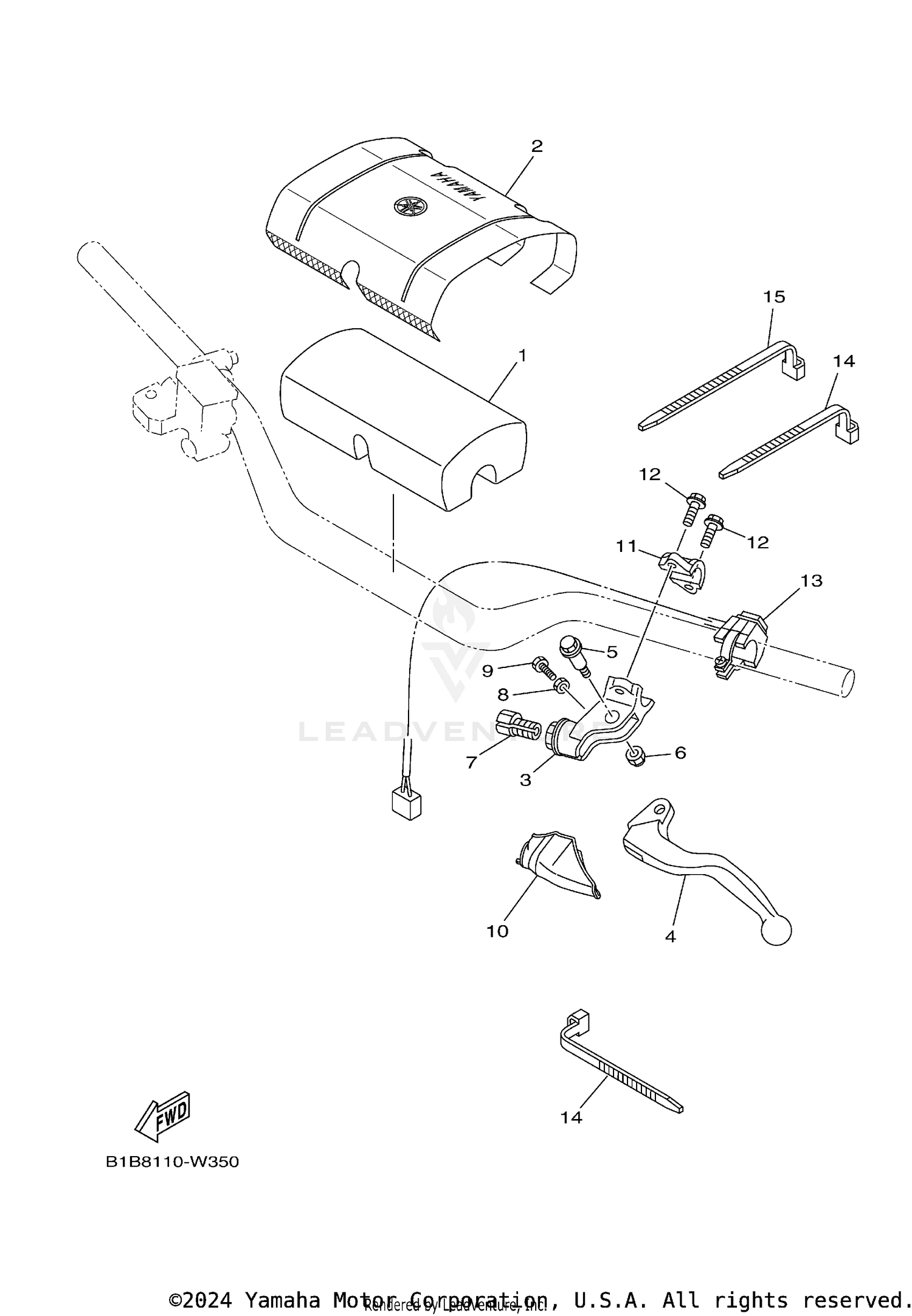 HANDLE SWITCH LEVER