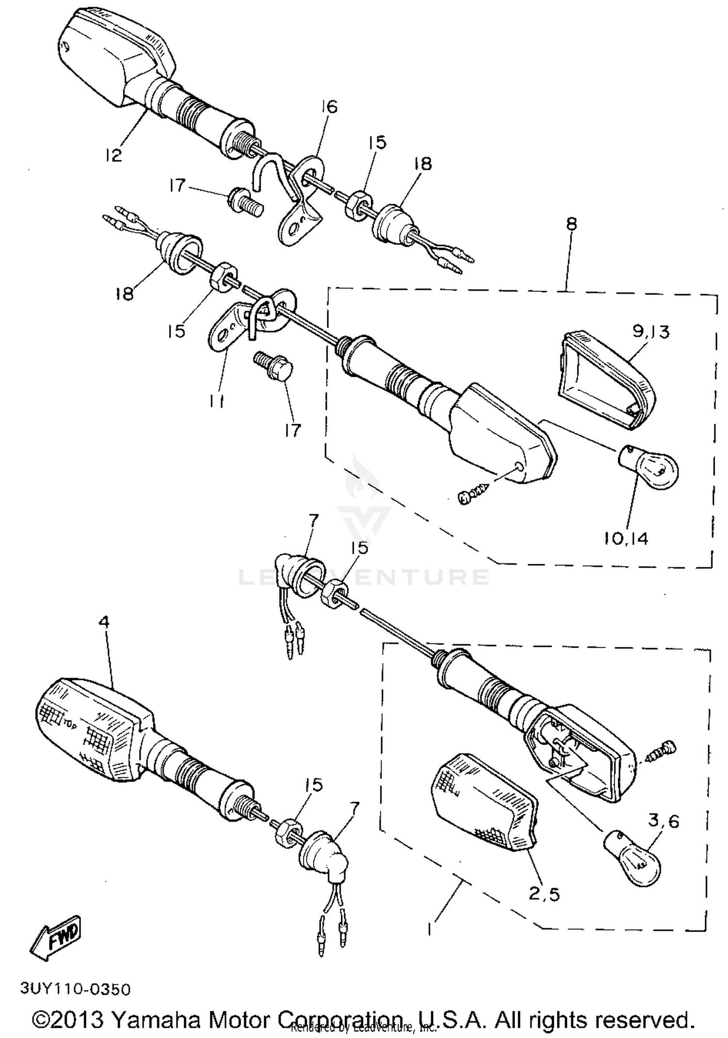 TURNSIGNAL FLASHER LIGHT